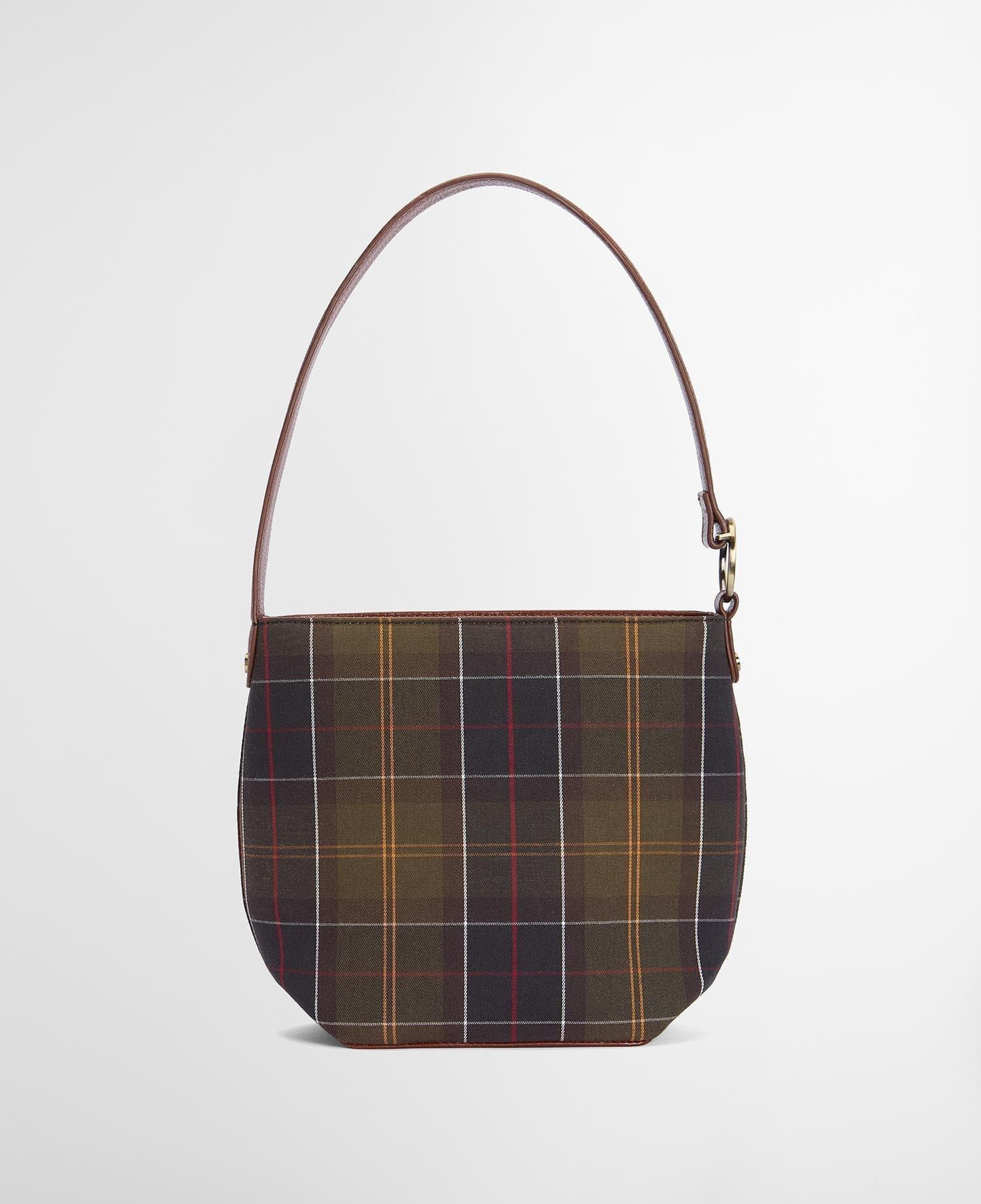 Barbour Cedar Tartan Bucket Kol Çantası