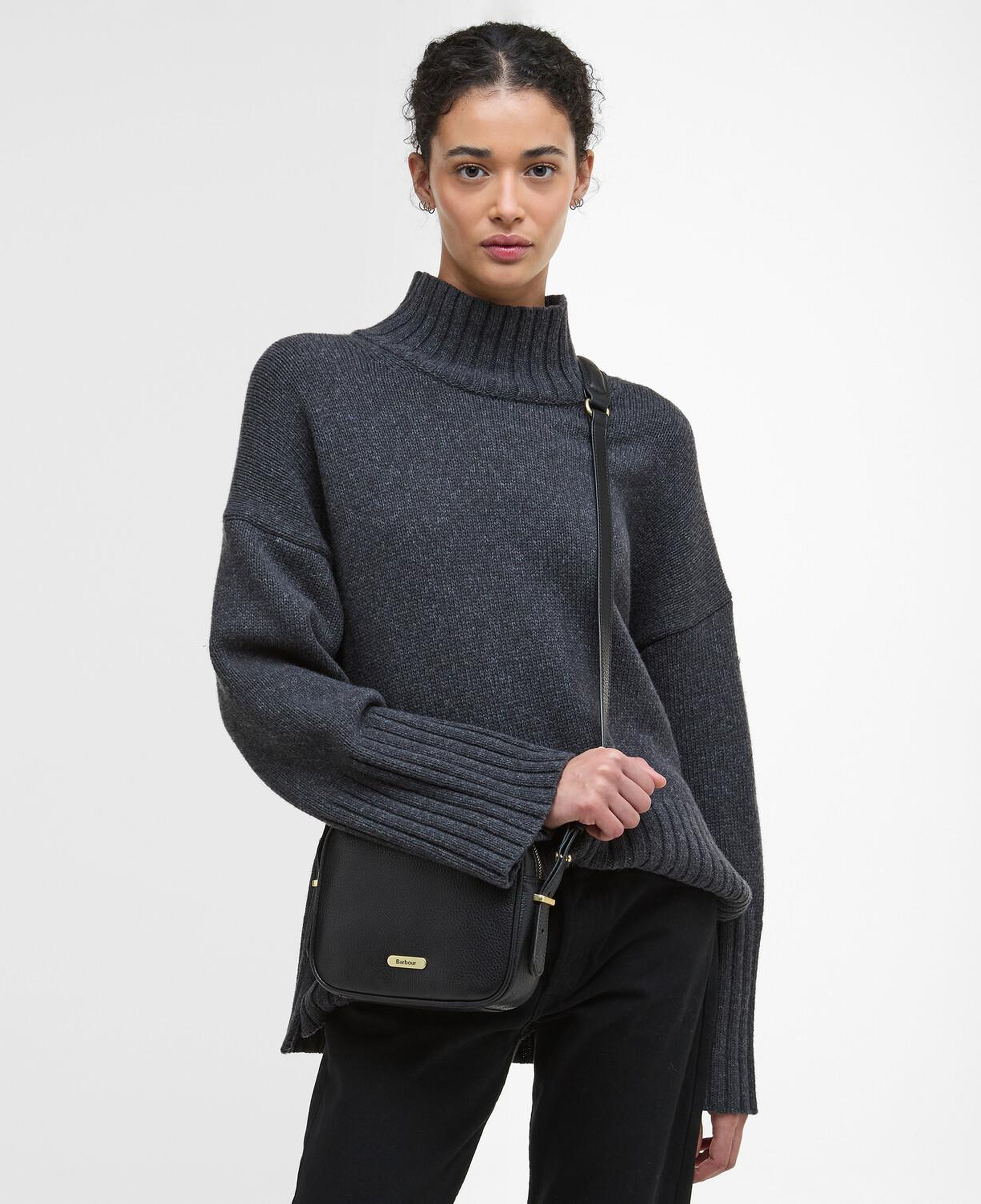 Barbour Daphne Deri Çapraz Çanta