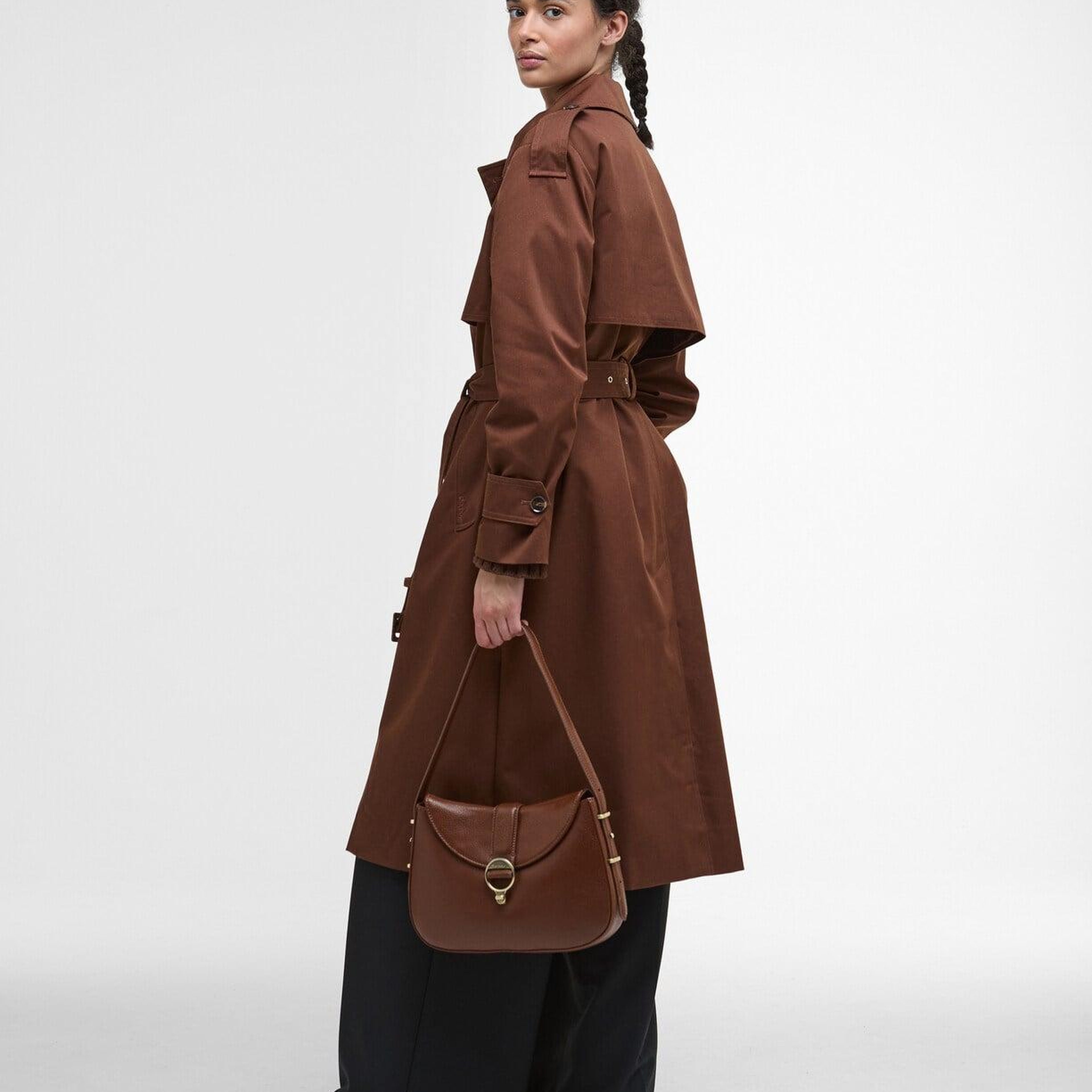 Barbour Alder Deri Kol Çantasıı