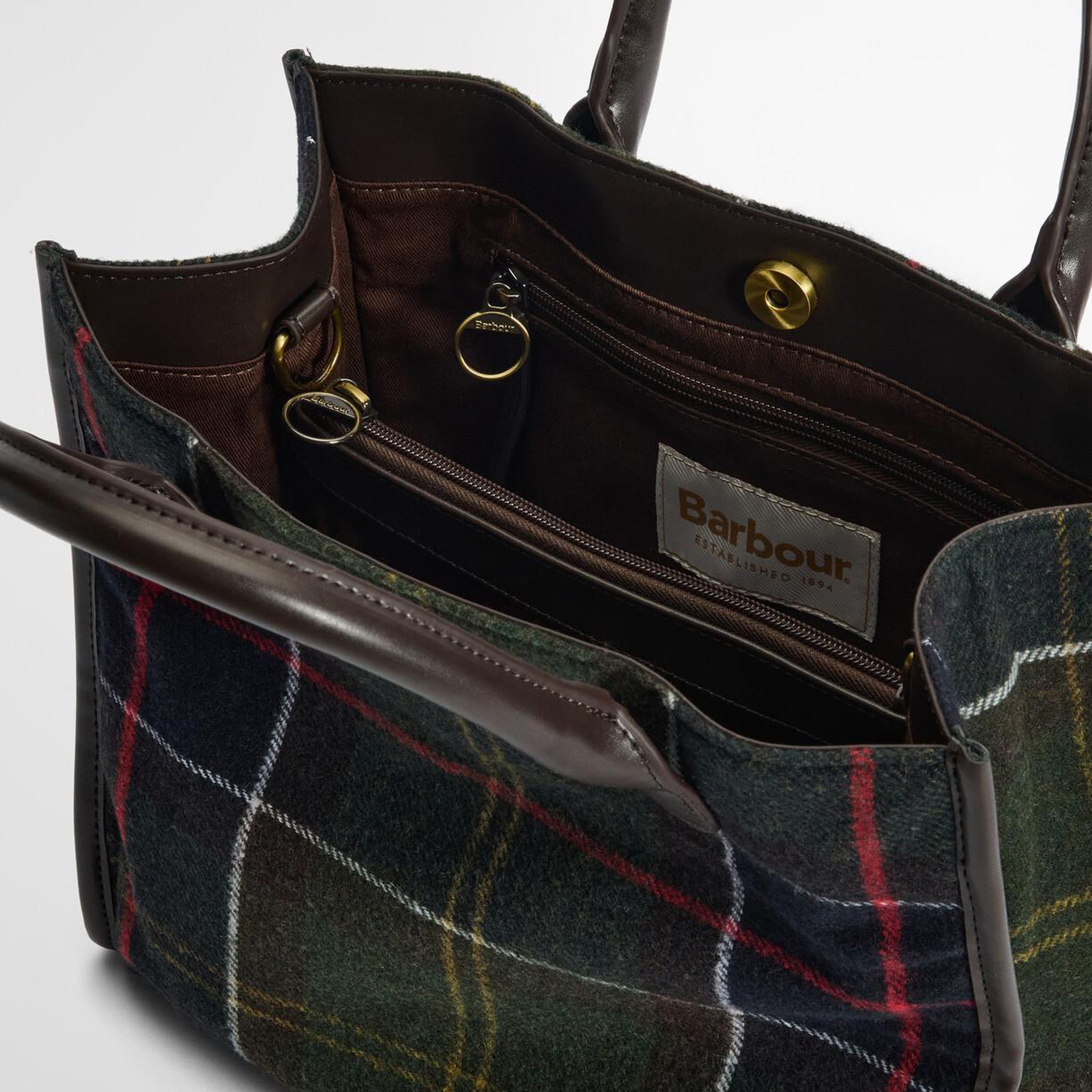 Barbour Barrhill Tartan Omuz Çantası