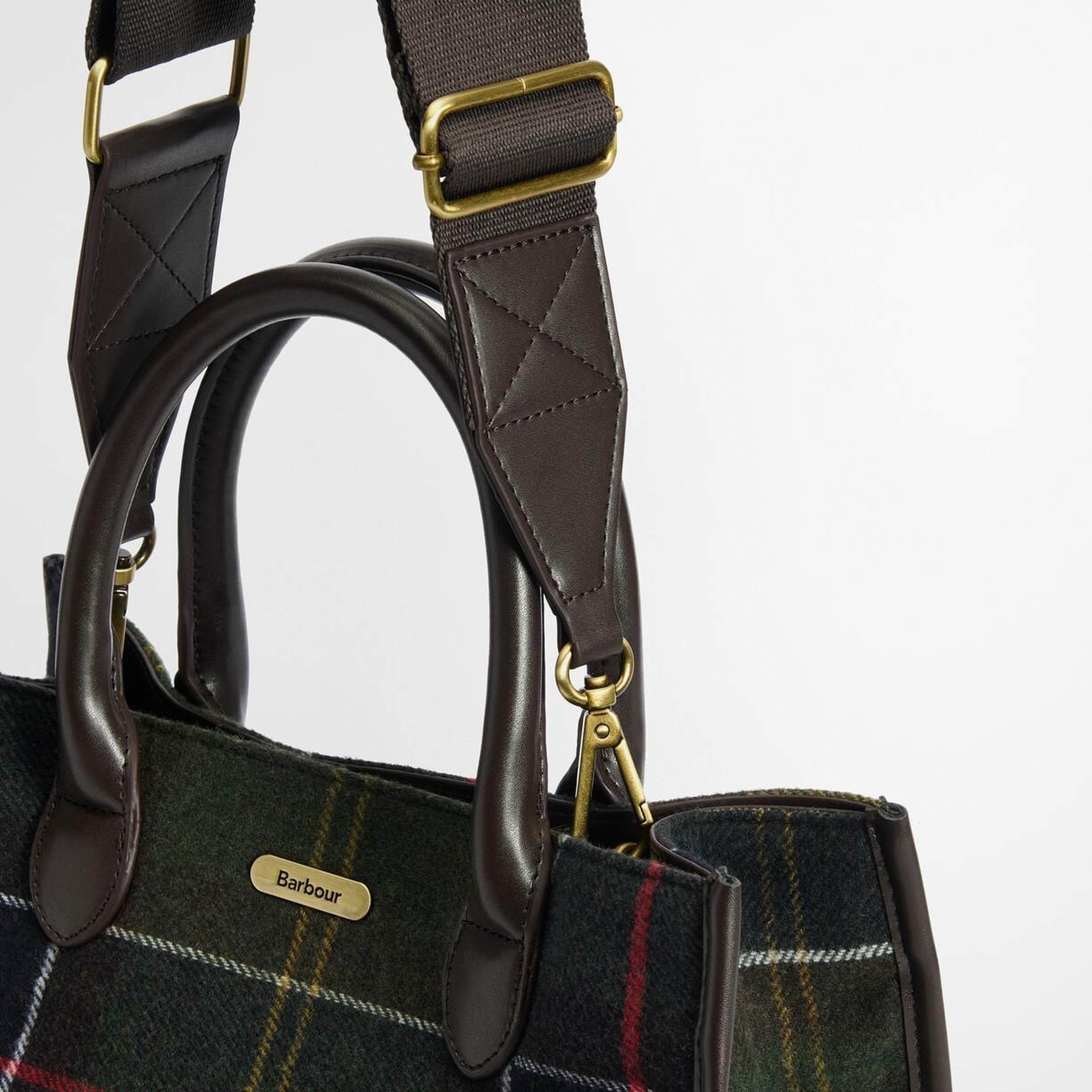 Barbour Barrhill Tartan Omuz Çantası