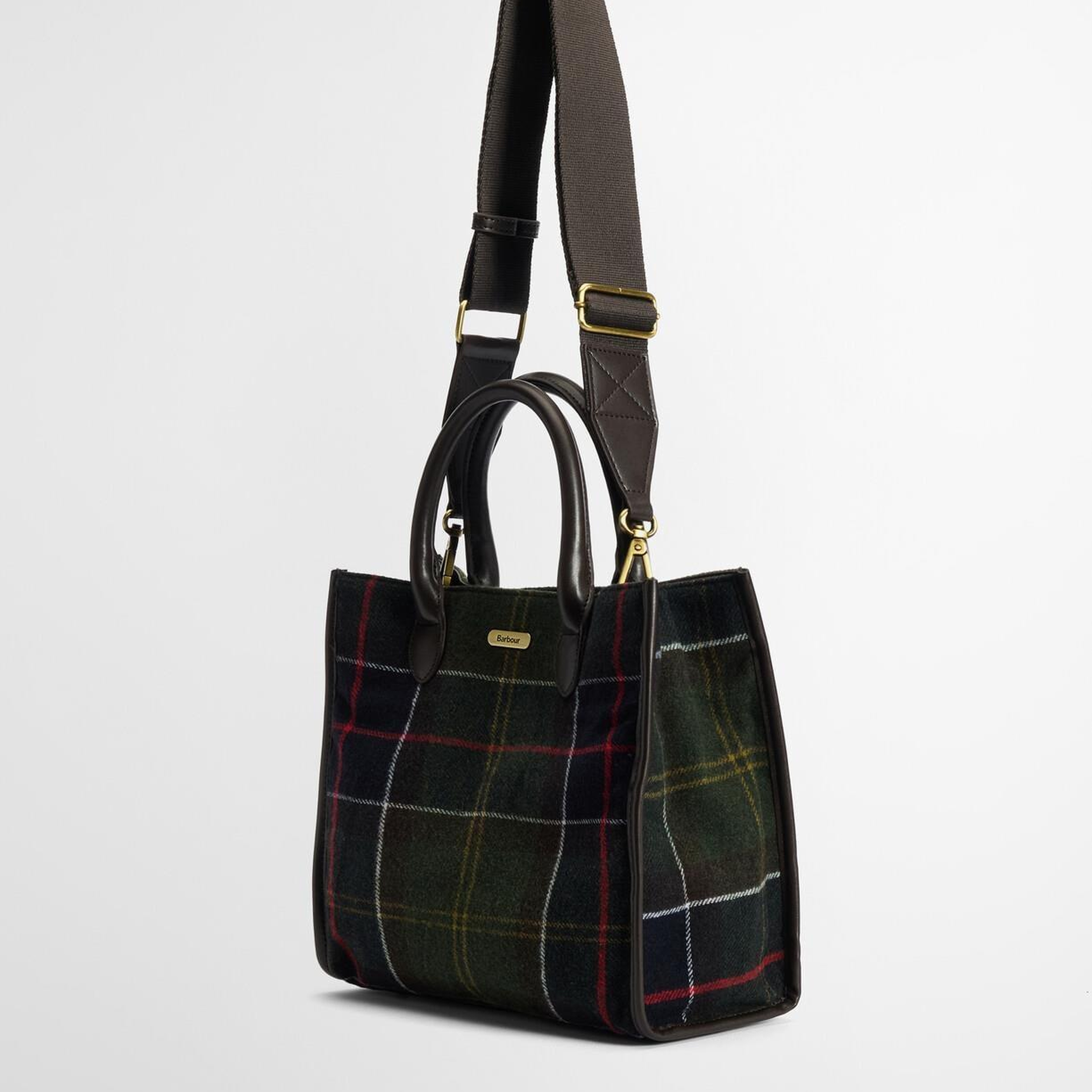Barbour Barrhill Tartan Omuz Çantası