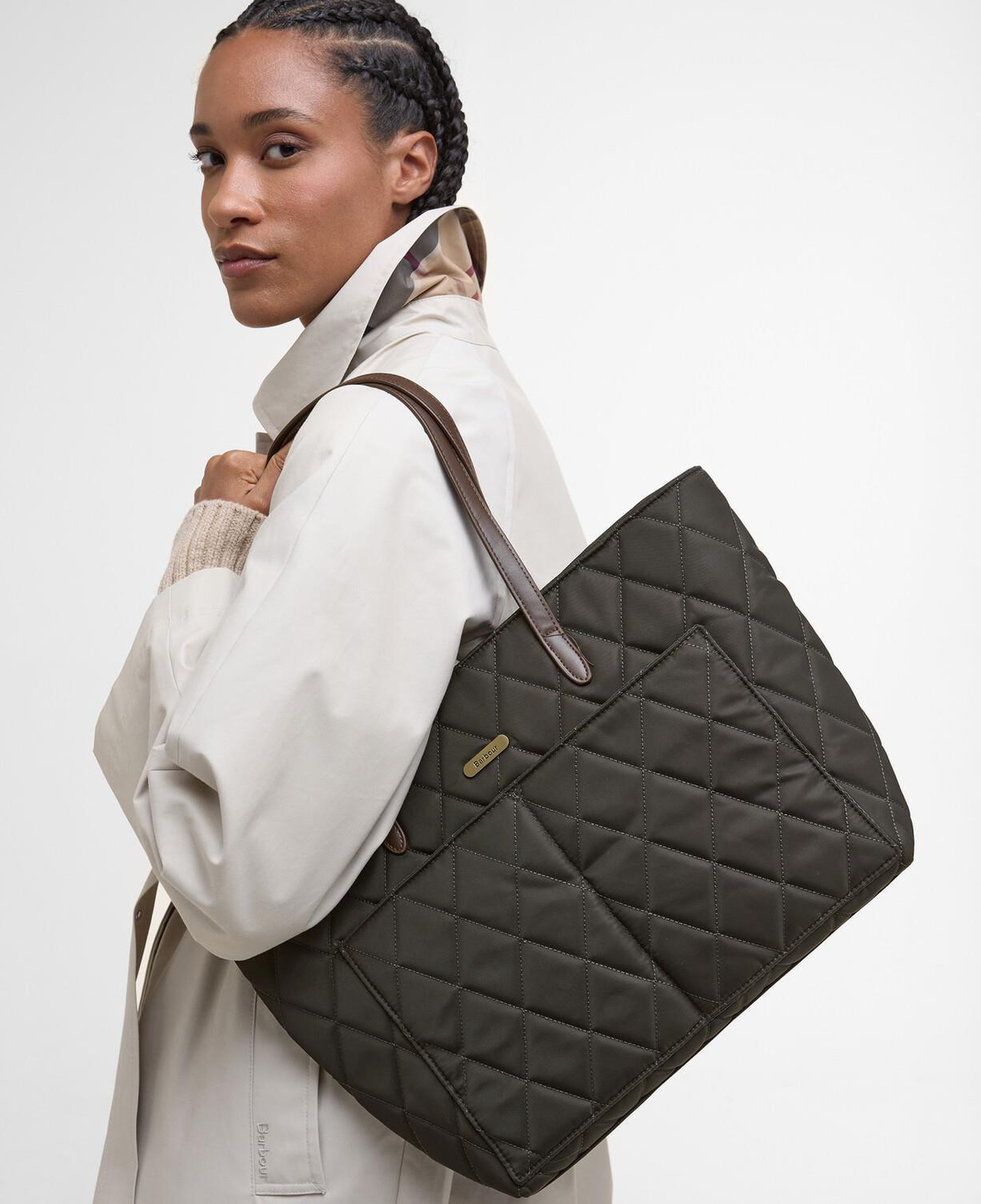 Barbour Quilted Tote Çanta