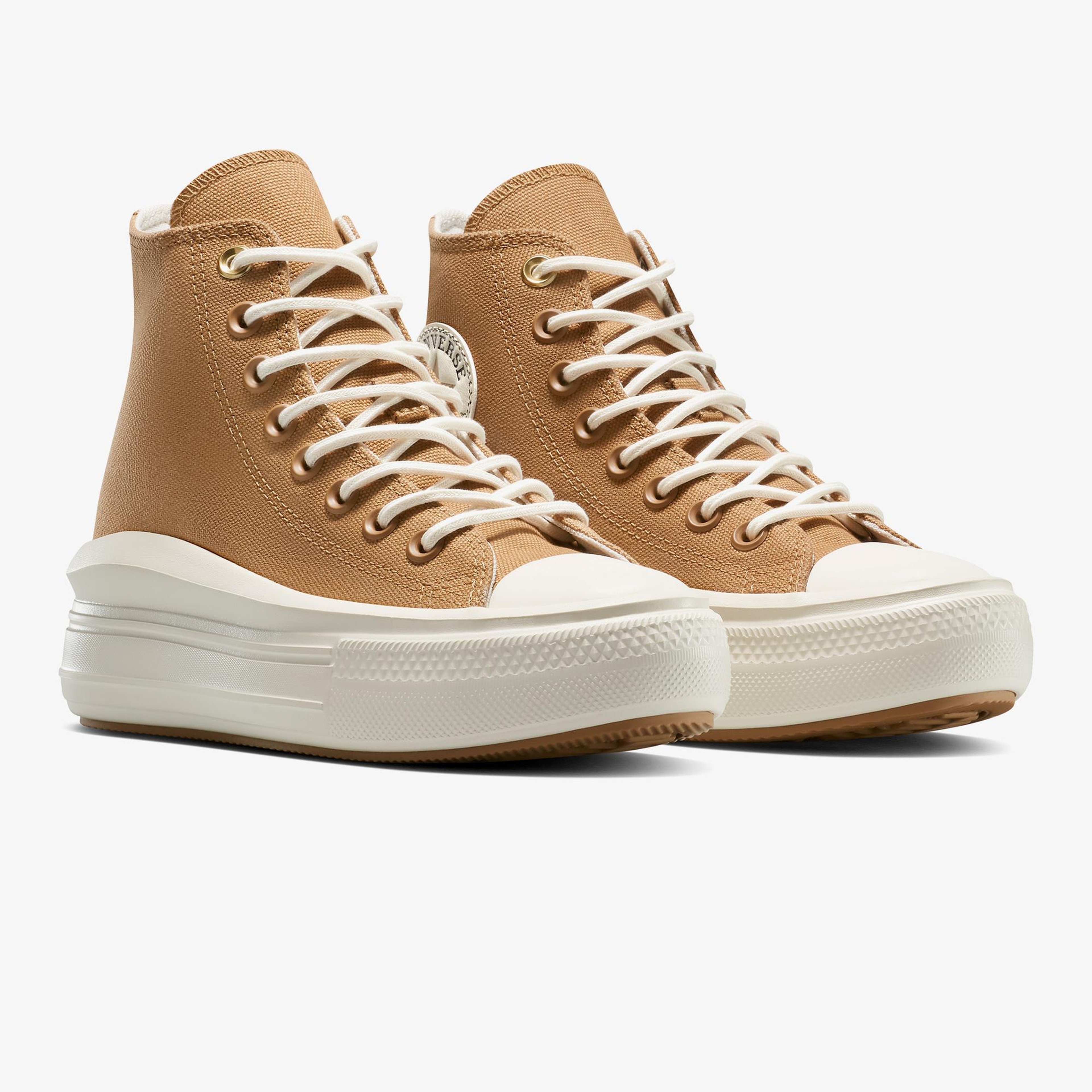 Converse Chuck Taylor All Star Move Platform Kadın Kahverengi Sneaker