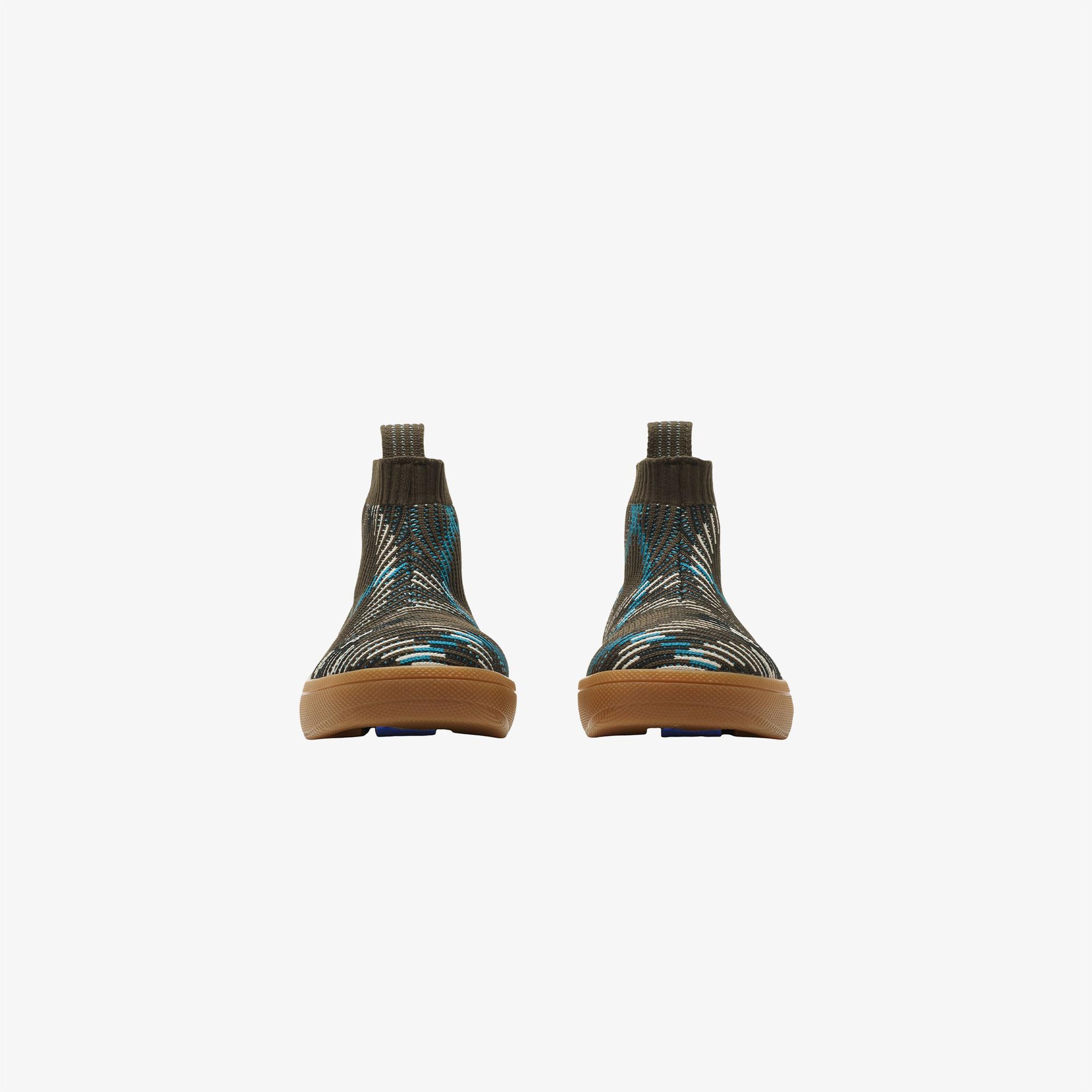 Burberry Çocuk Kahverengi Sneaker