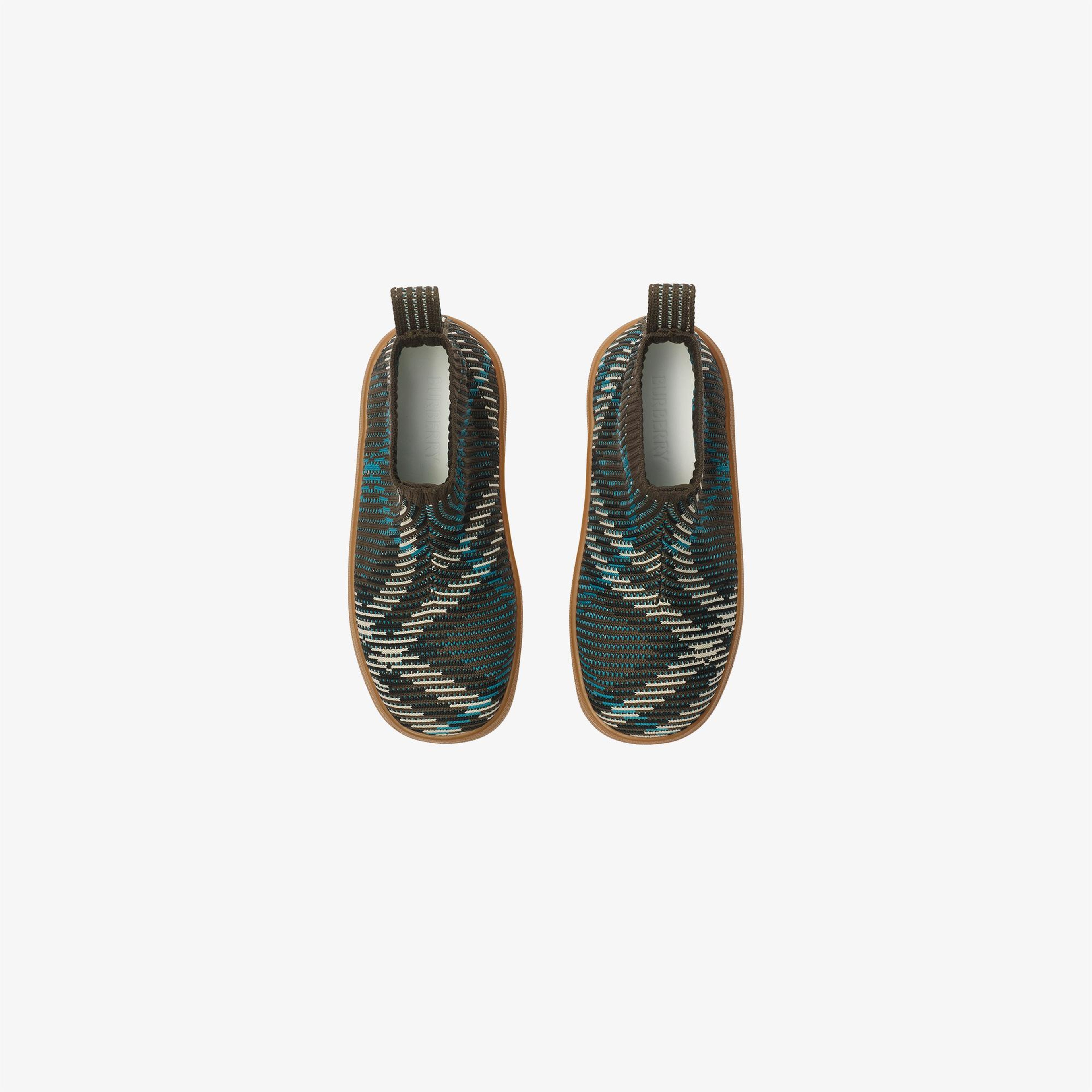 Burberry Çocuk Kahverengi Sneaker
