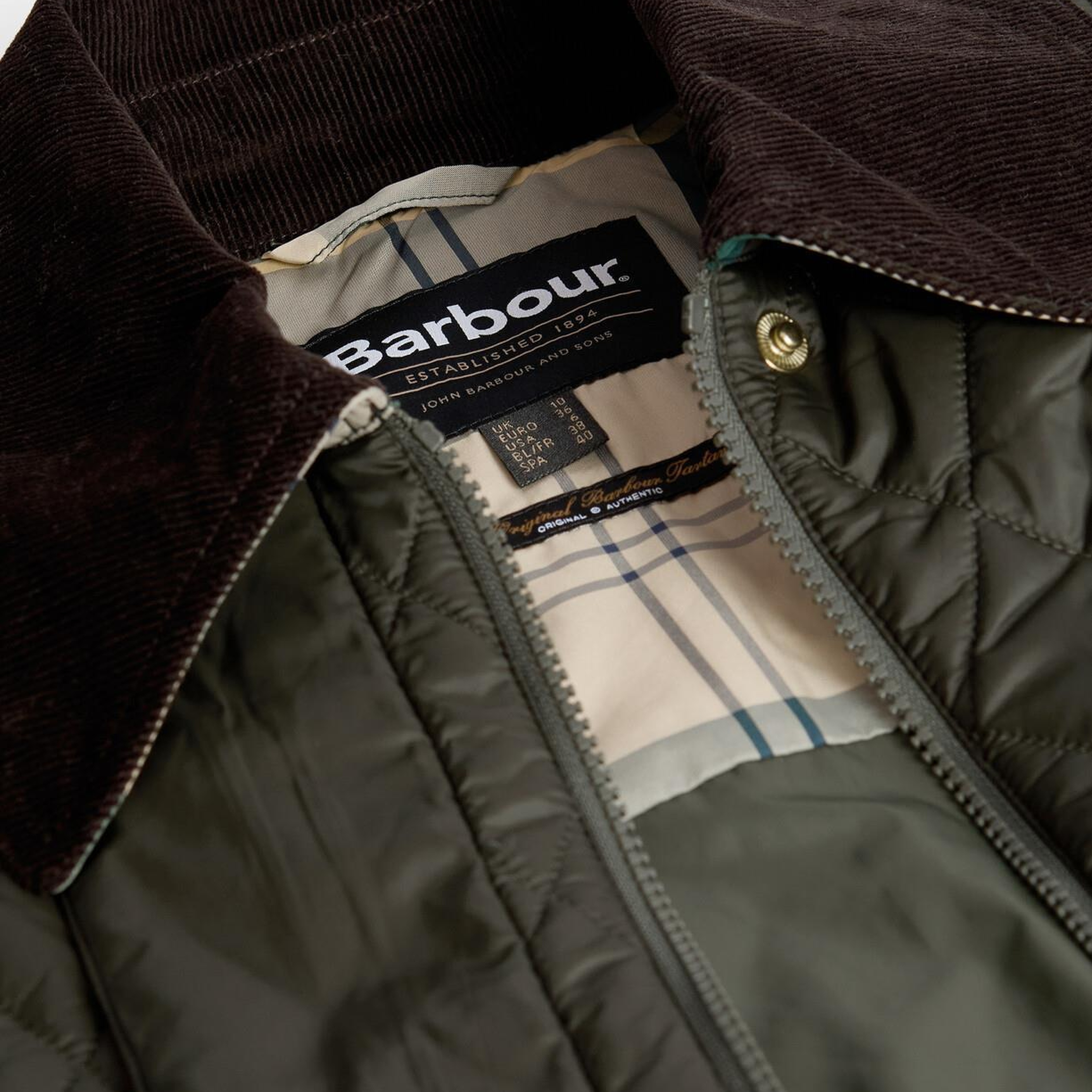 Barbour Modern Beadnell Kapitone Ceket