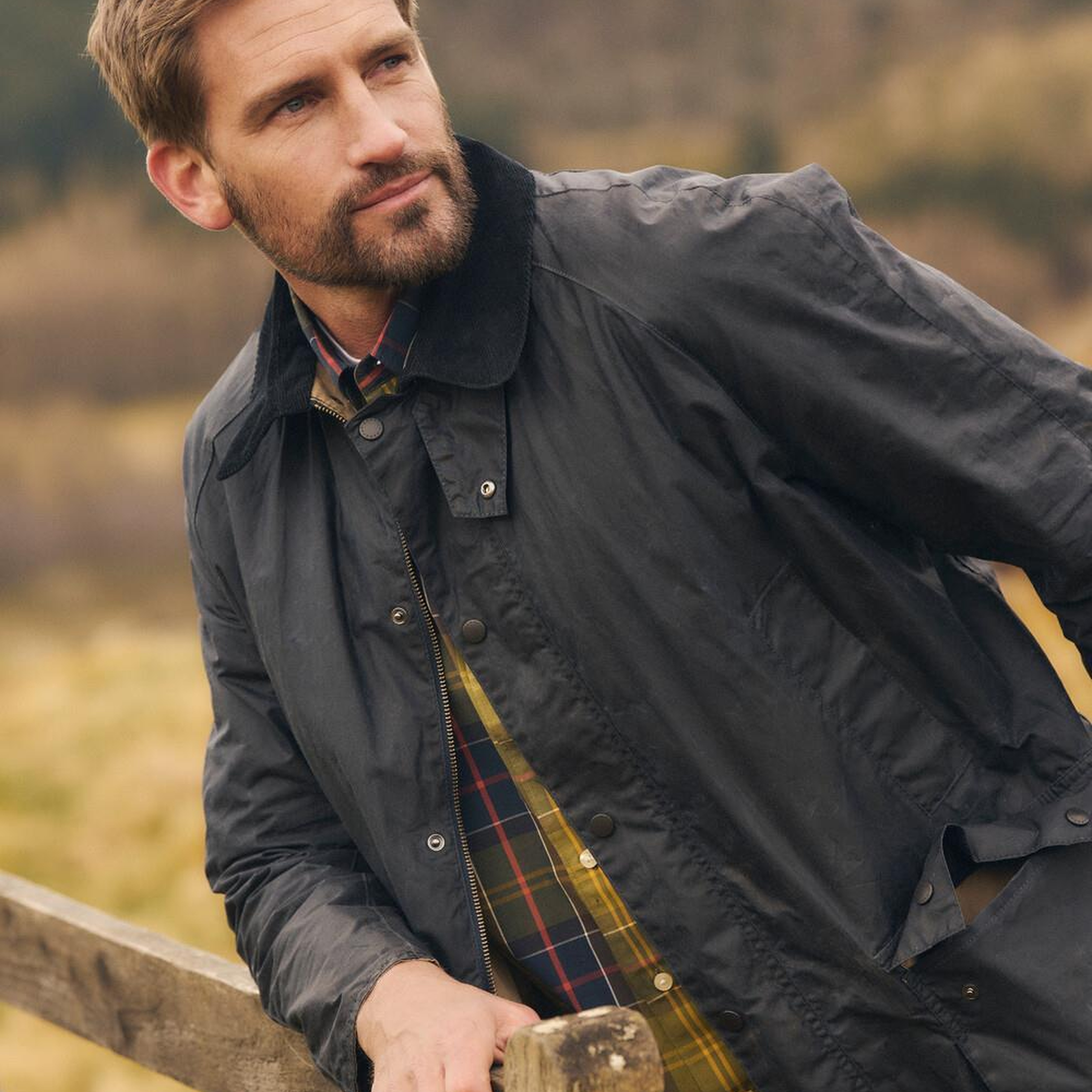 Barbour Lightweight (4oZ) Ashby Yağlı Ceket