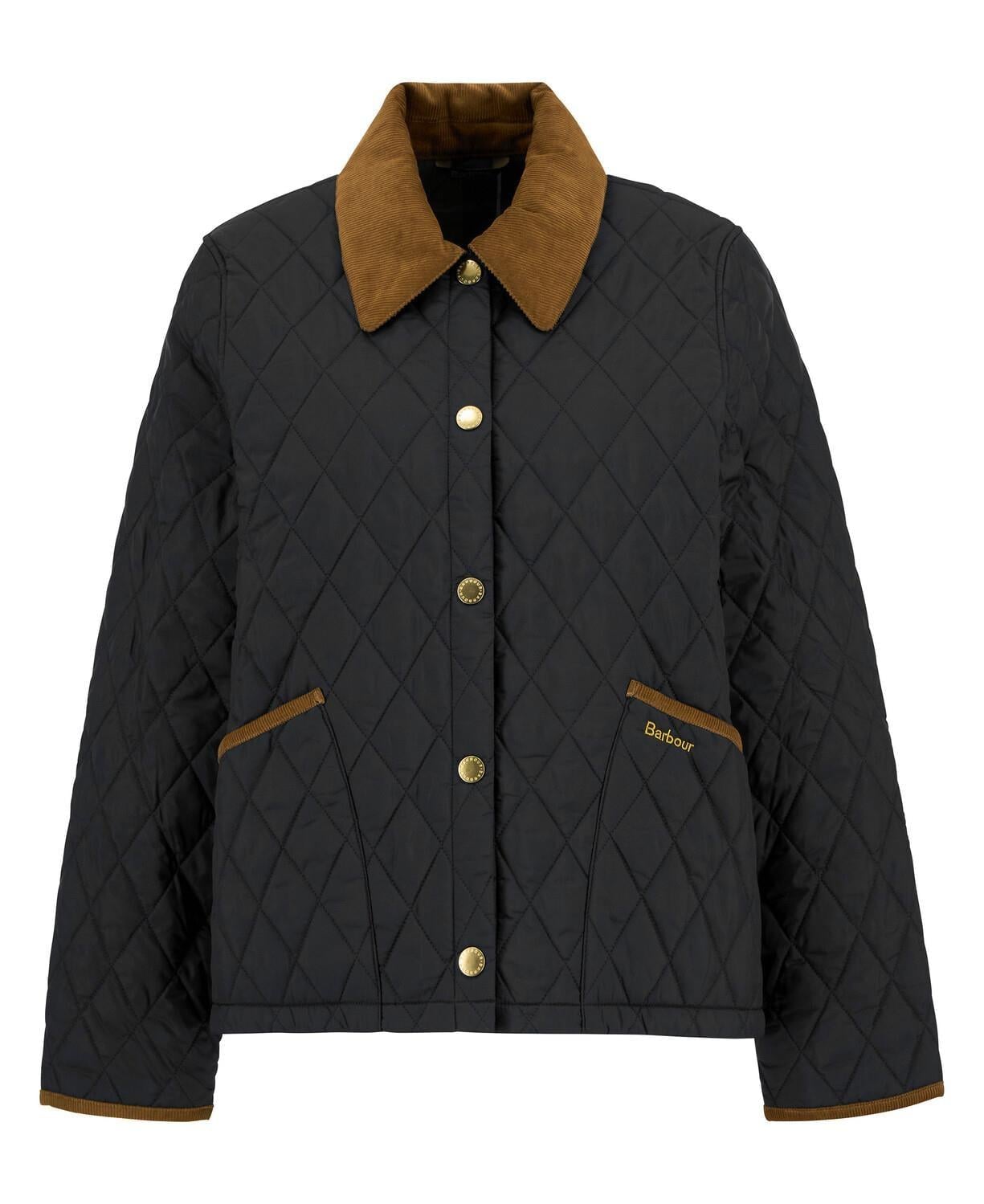 Barbour Icons Cropped Liddesdale Kapitone Ceket