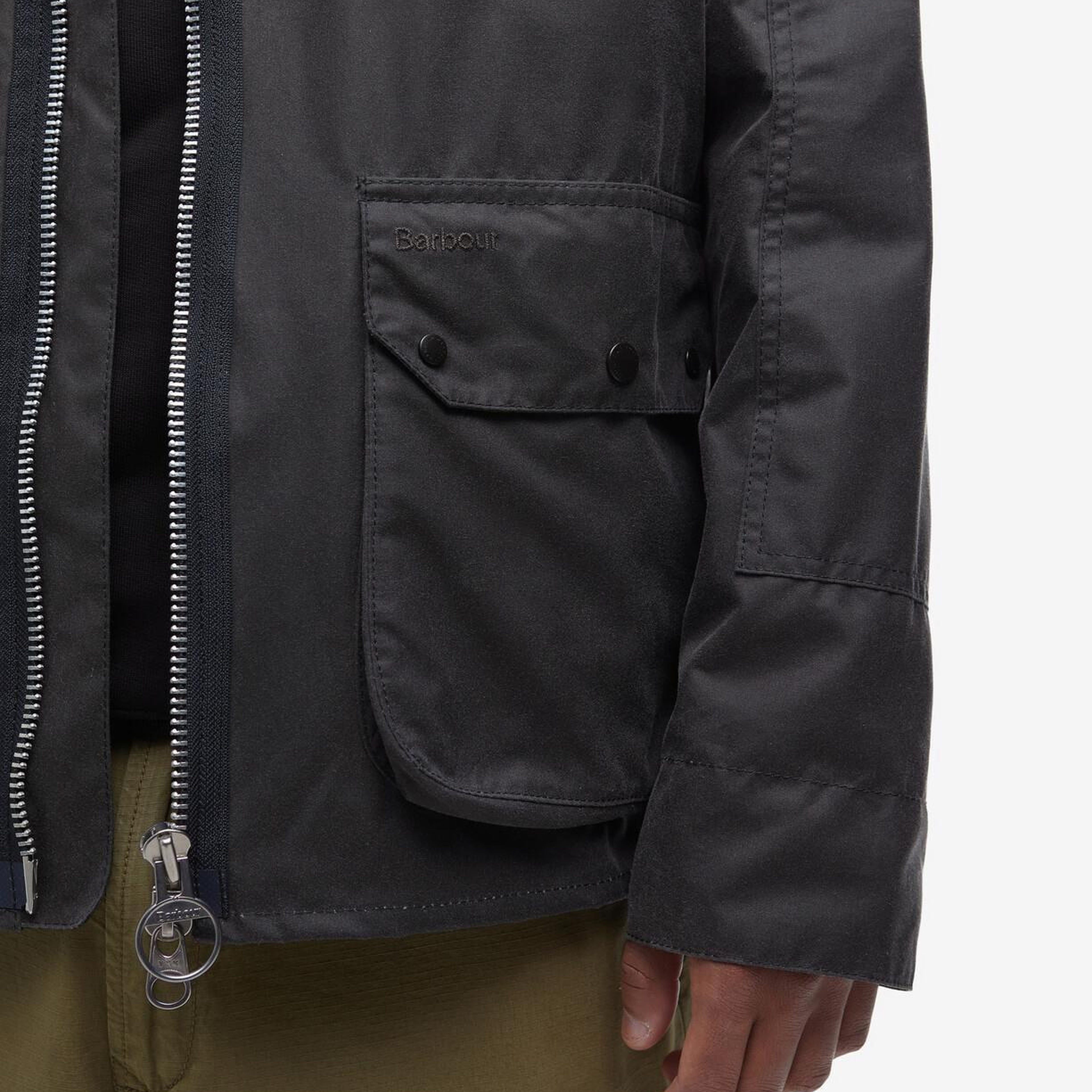 Barbour Re-Engineered Short Bedale Yağlı Ceket