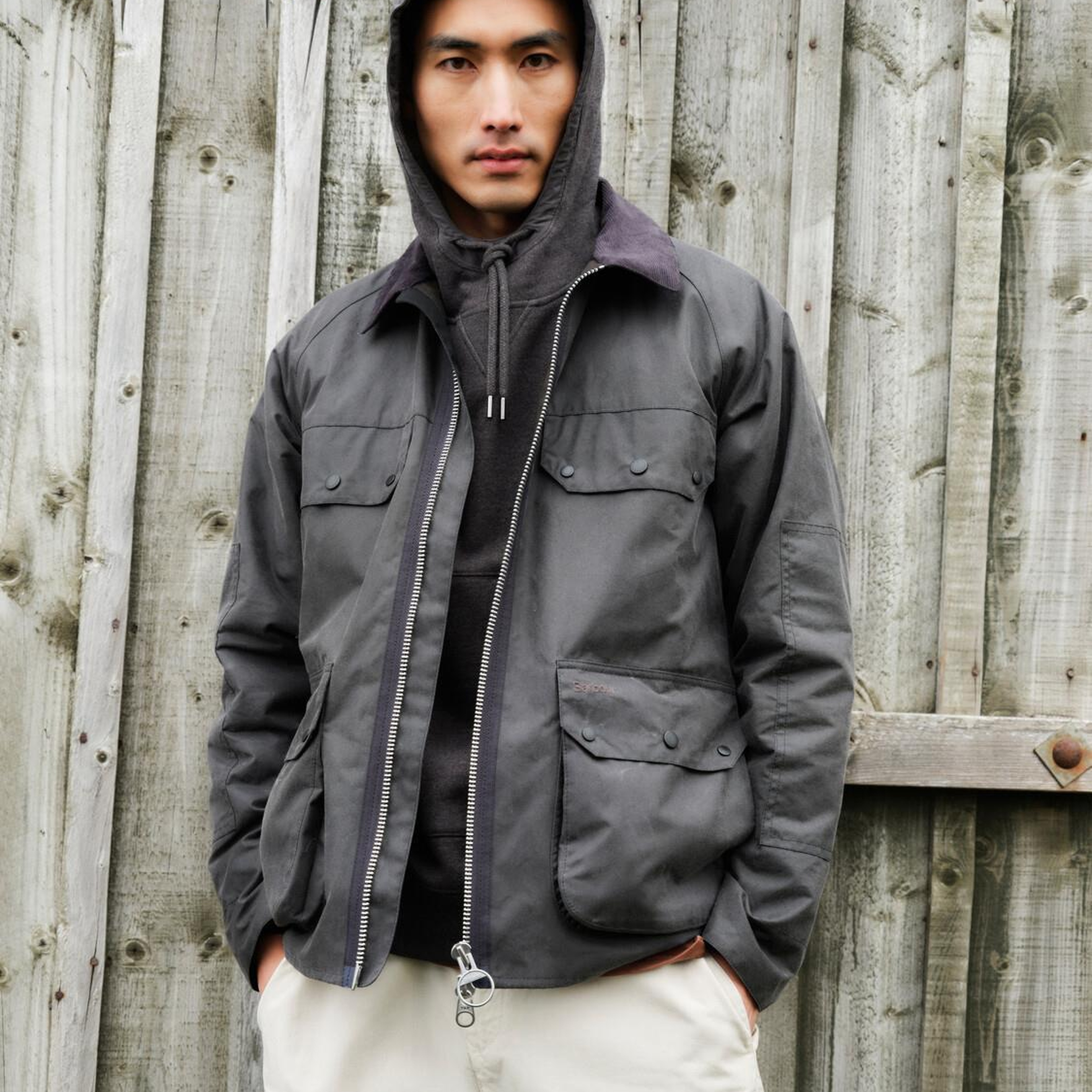 Barbour Re-Engineered Short Bedale Yağlı Ceket