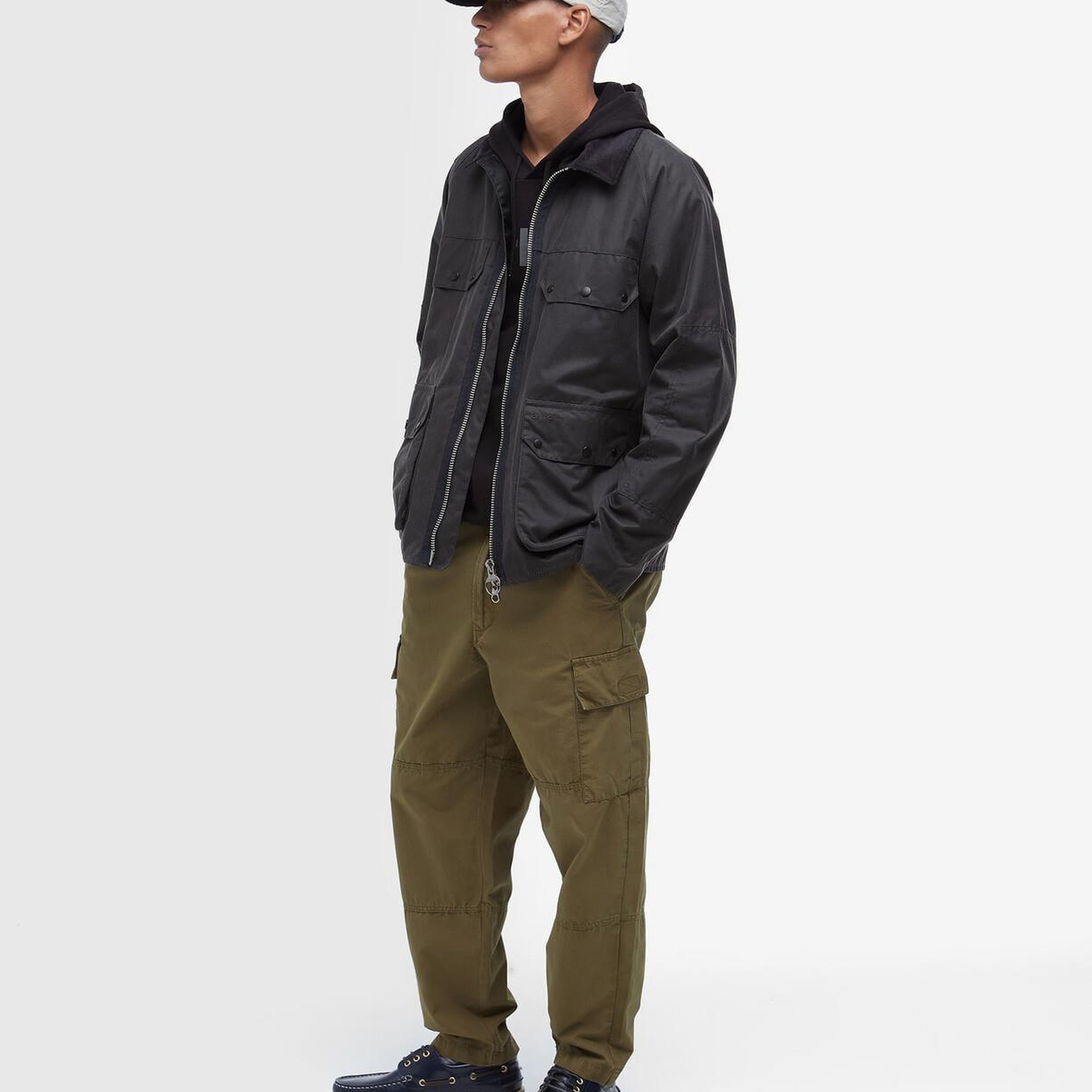 Barbour Re-Engineered Short Bedale Yağlı Ceket