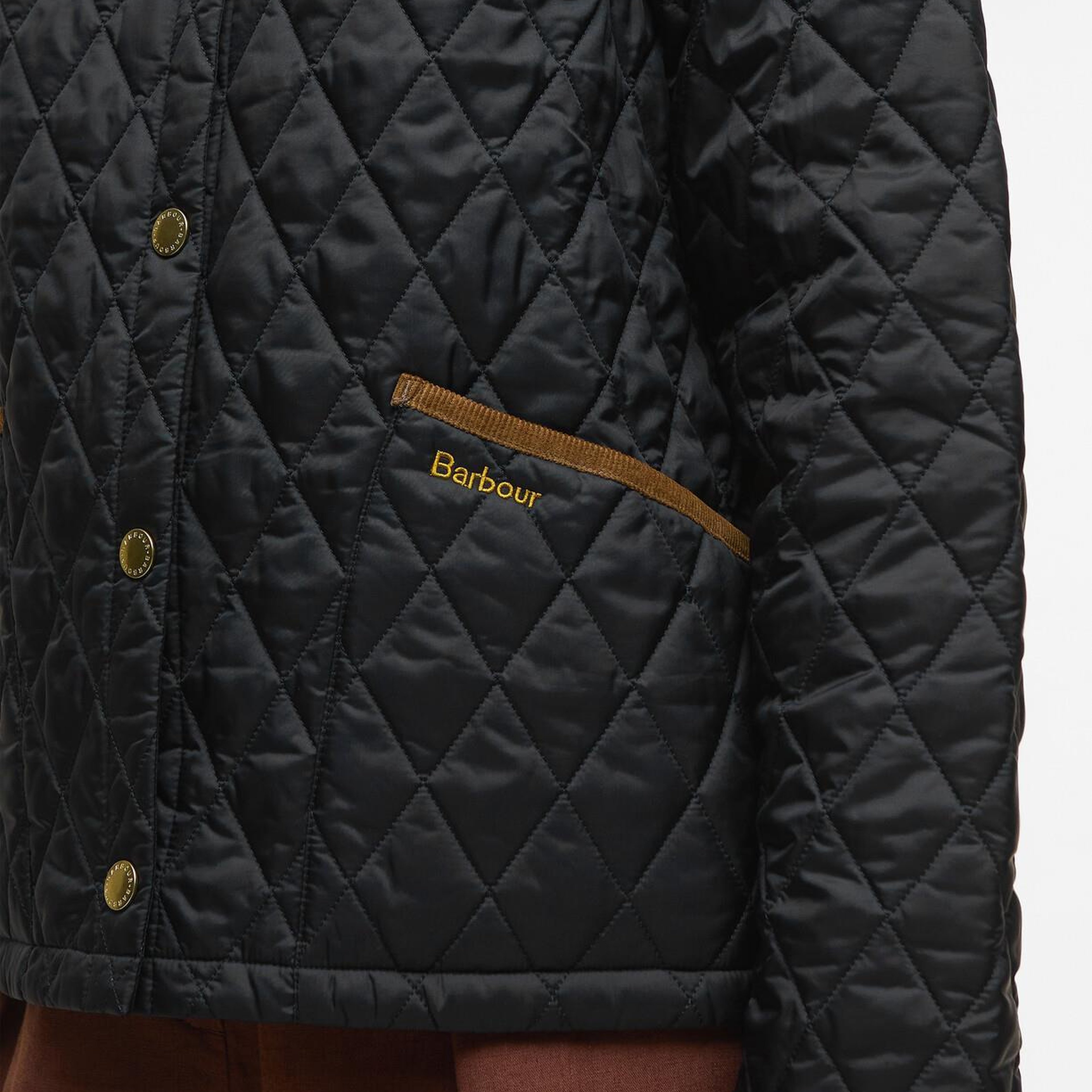 Barbour Icons Cropped Liddesdale Kapitone Ceket