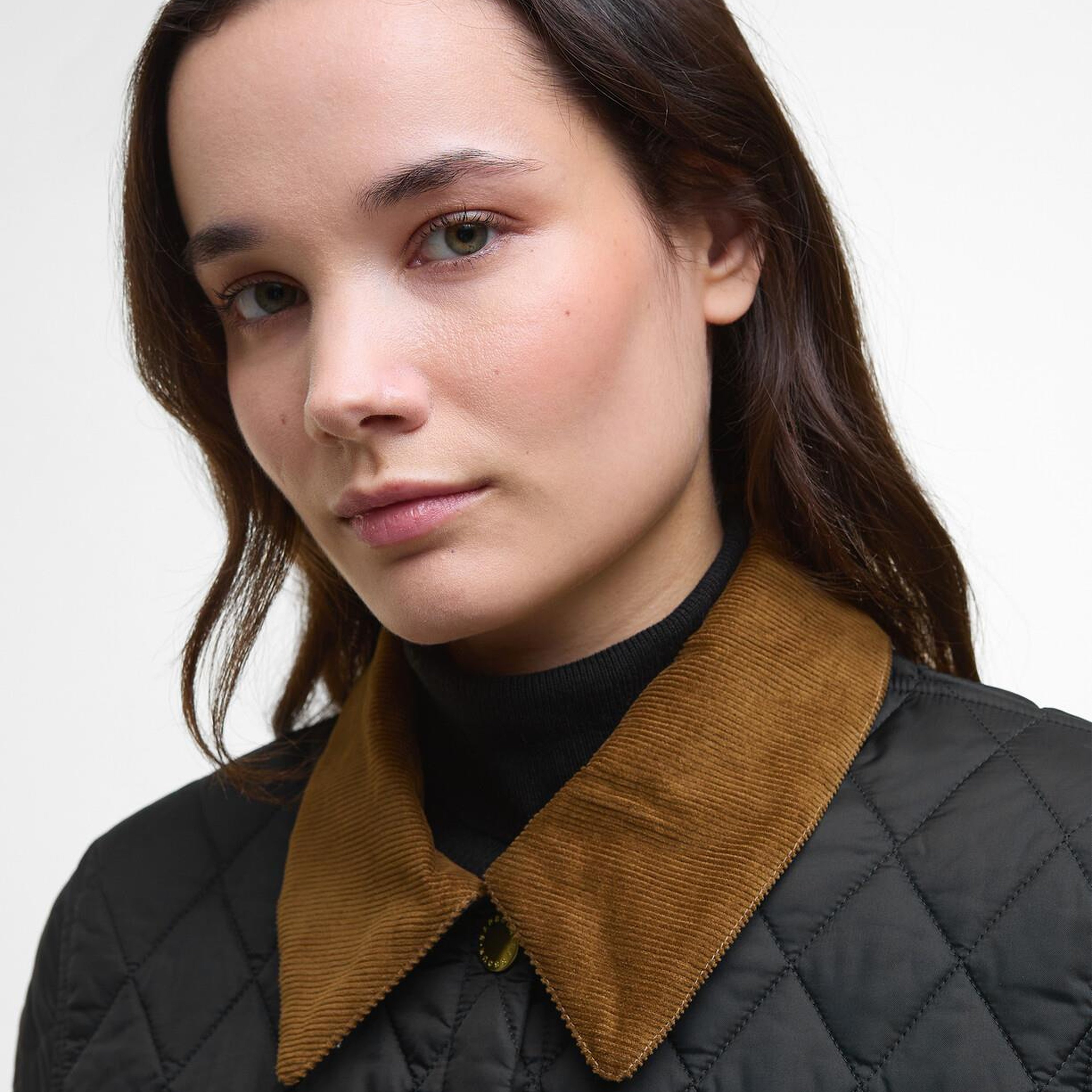 Barbour Icons Cropped Liddesdale Kapitone Ceket