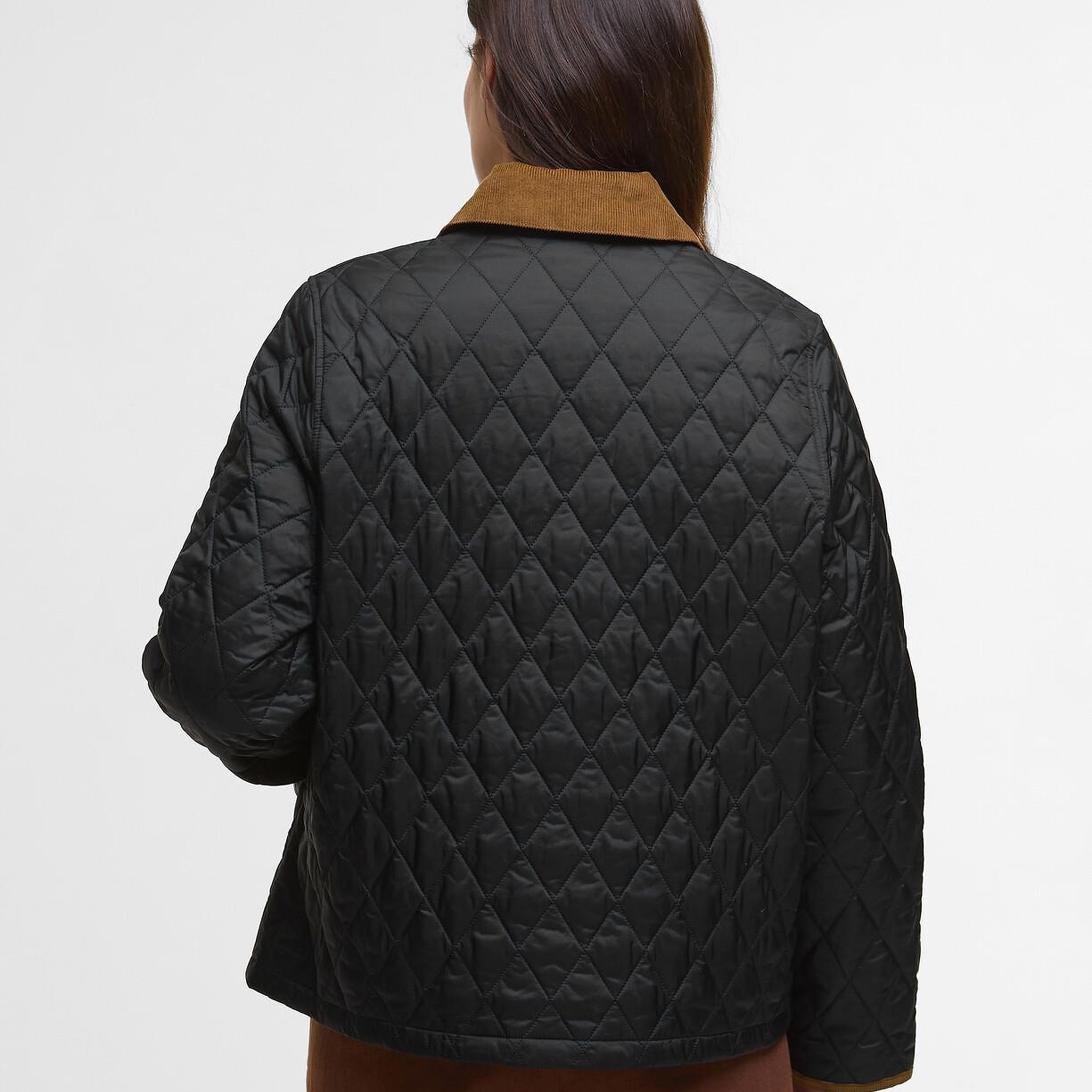 Barbour Icons Cropped Liddesdale Kapitone Ceket