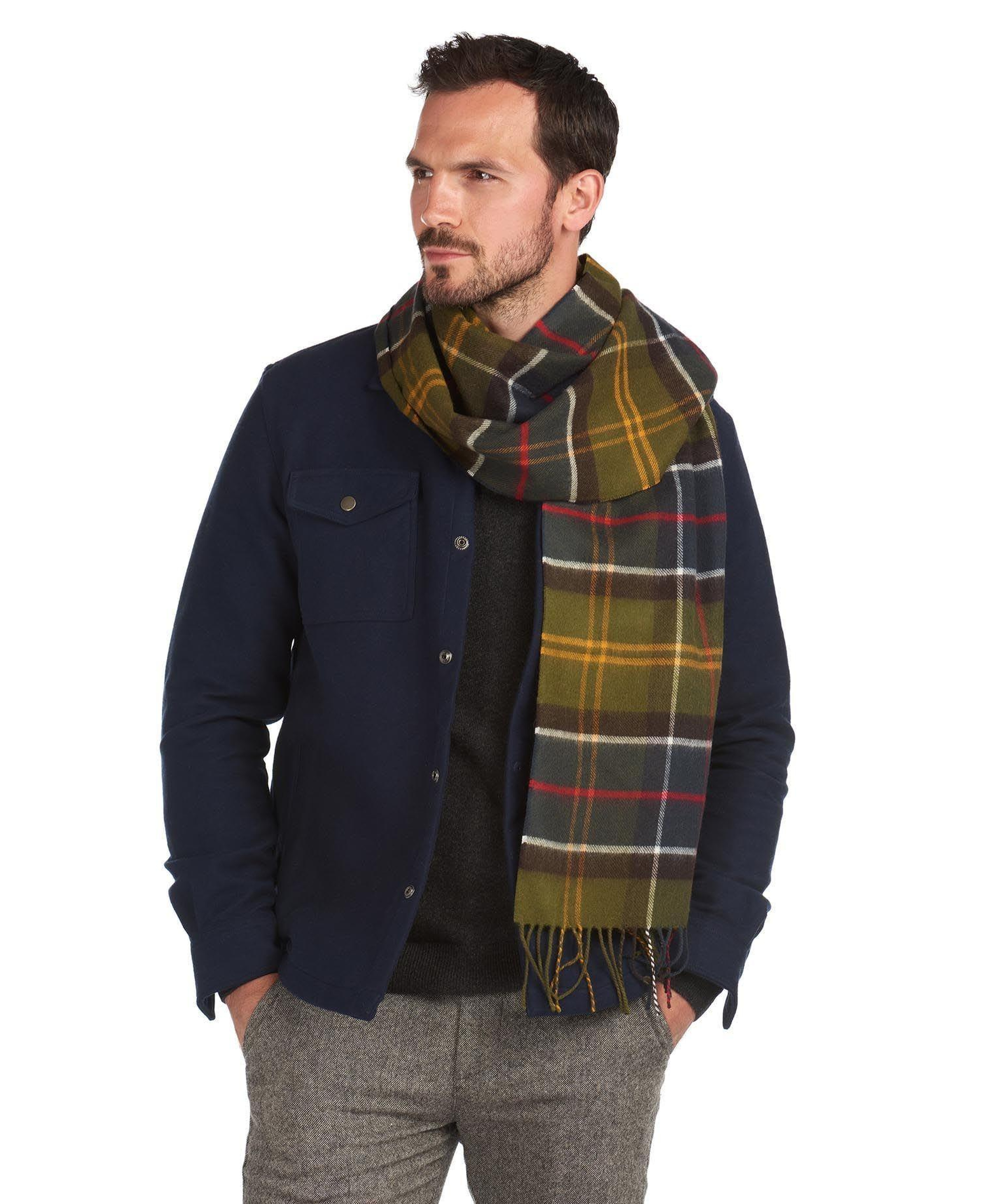 Barbour Yaxley Tartan Atkı
