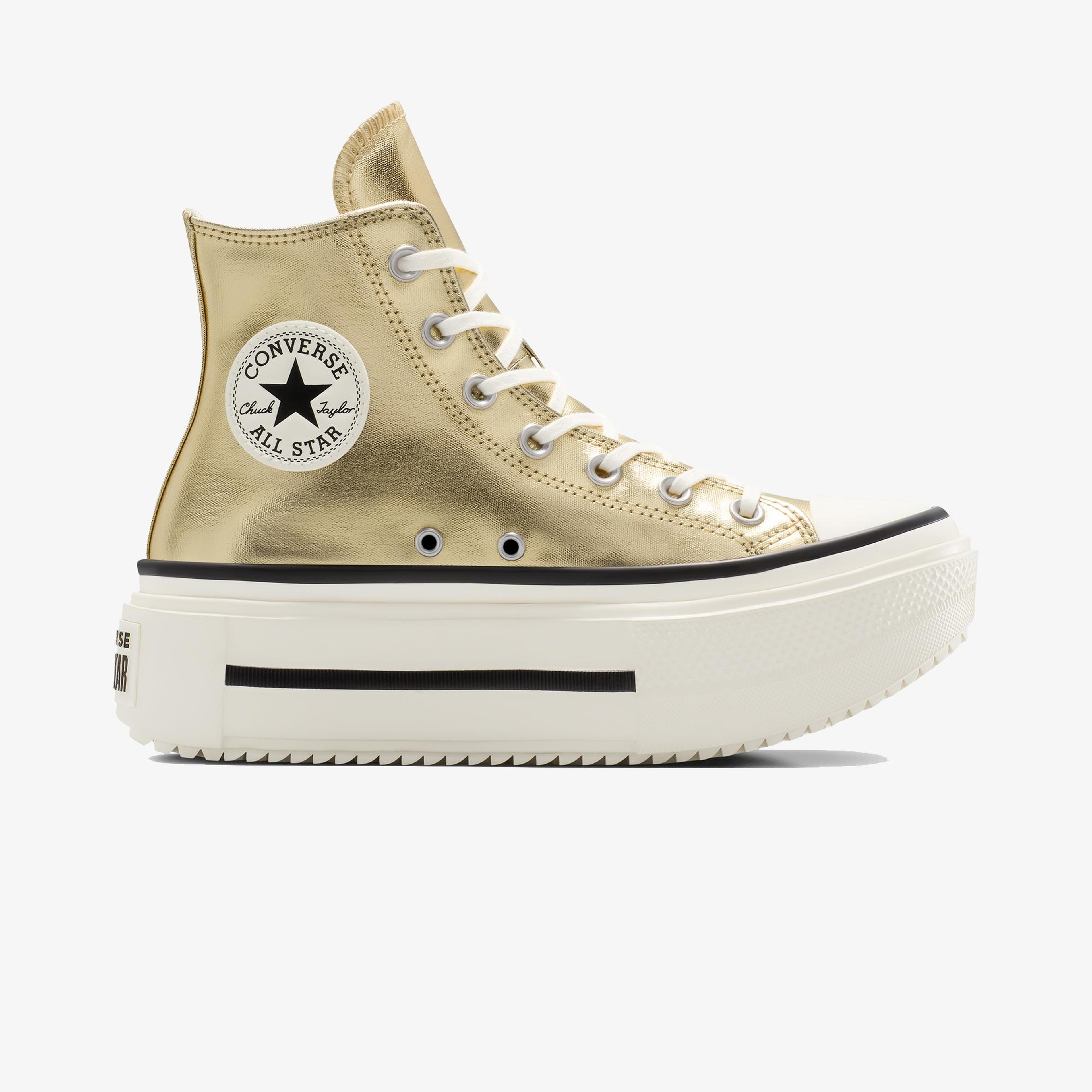 Converse Chuck Taylor All Star Lift Double Stack Unisex Sarı Sneaker