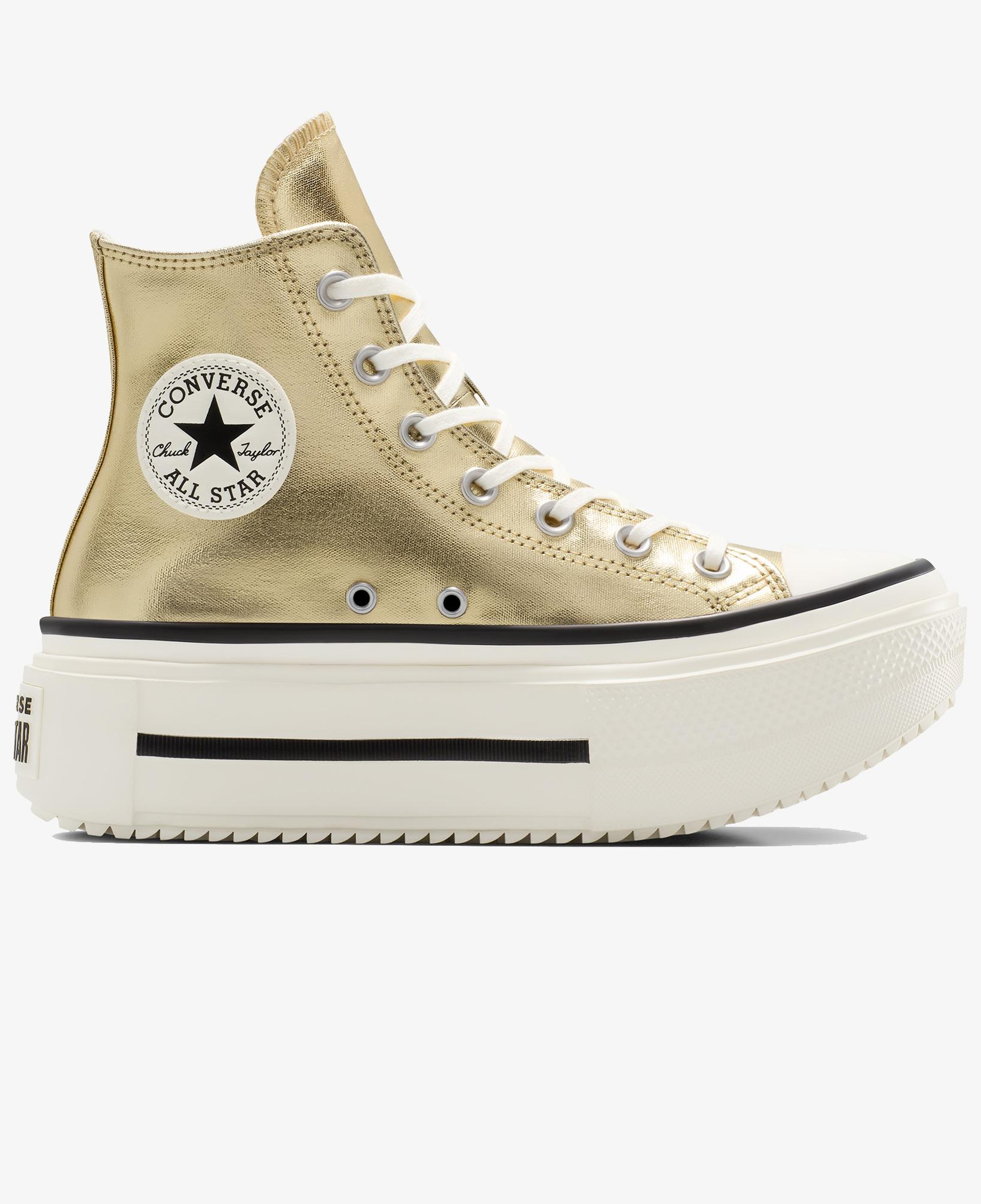 Converse Chuck Taylor All Star Lift Double Stack Unisex Sarı Sneaker