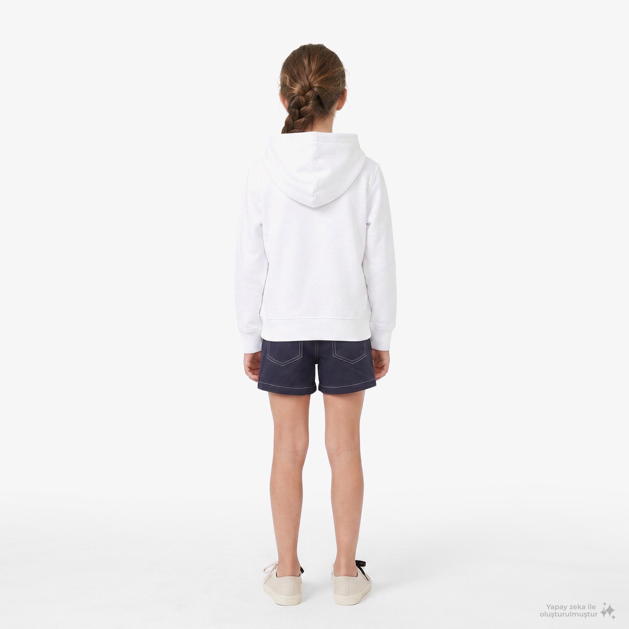 Mini Market My Squad Çocuk Beyaz Hoodie