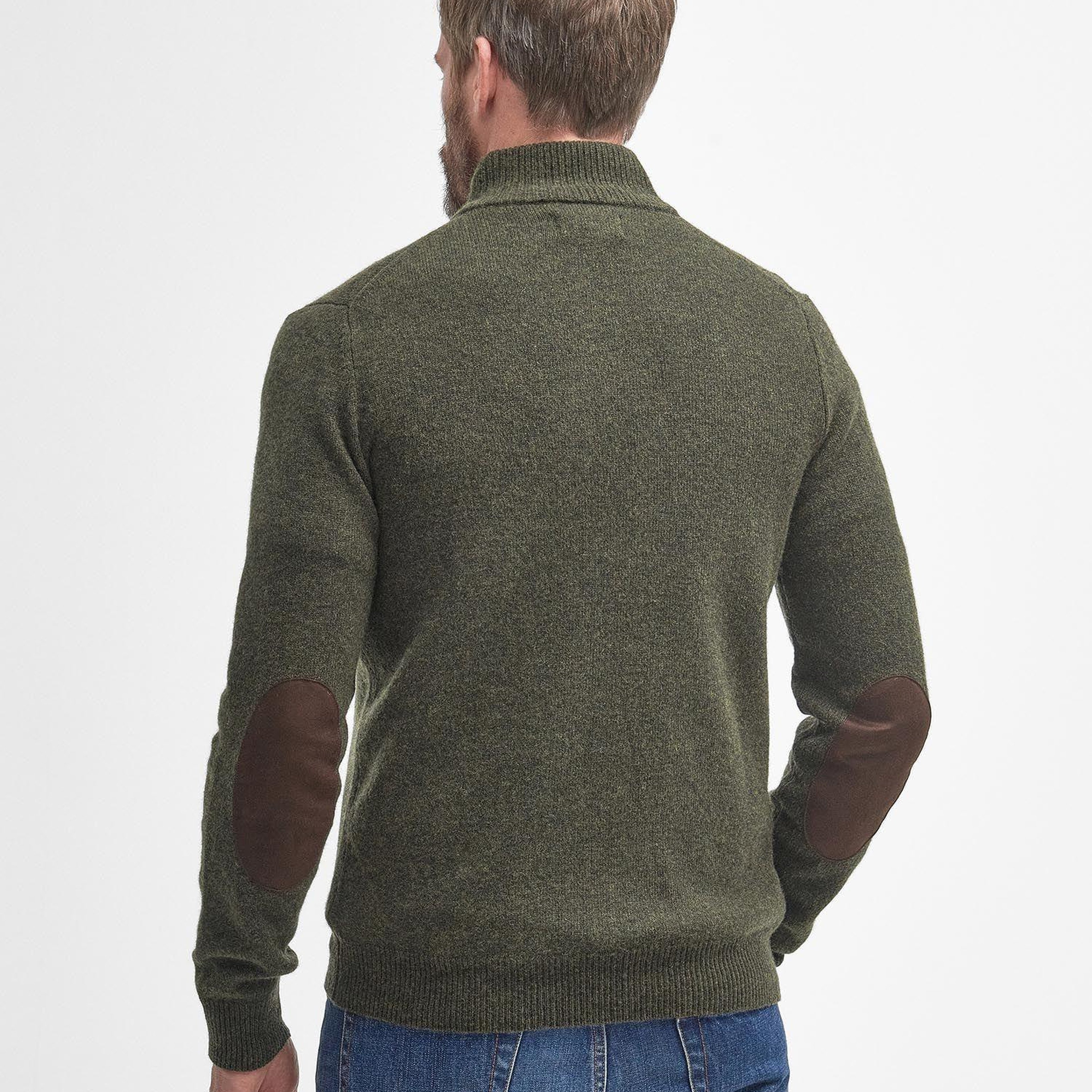 Barbour Patch Half Zip Kazak