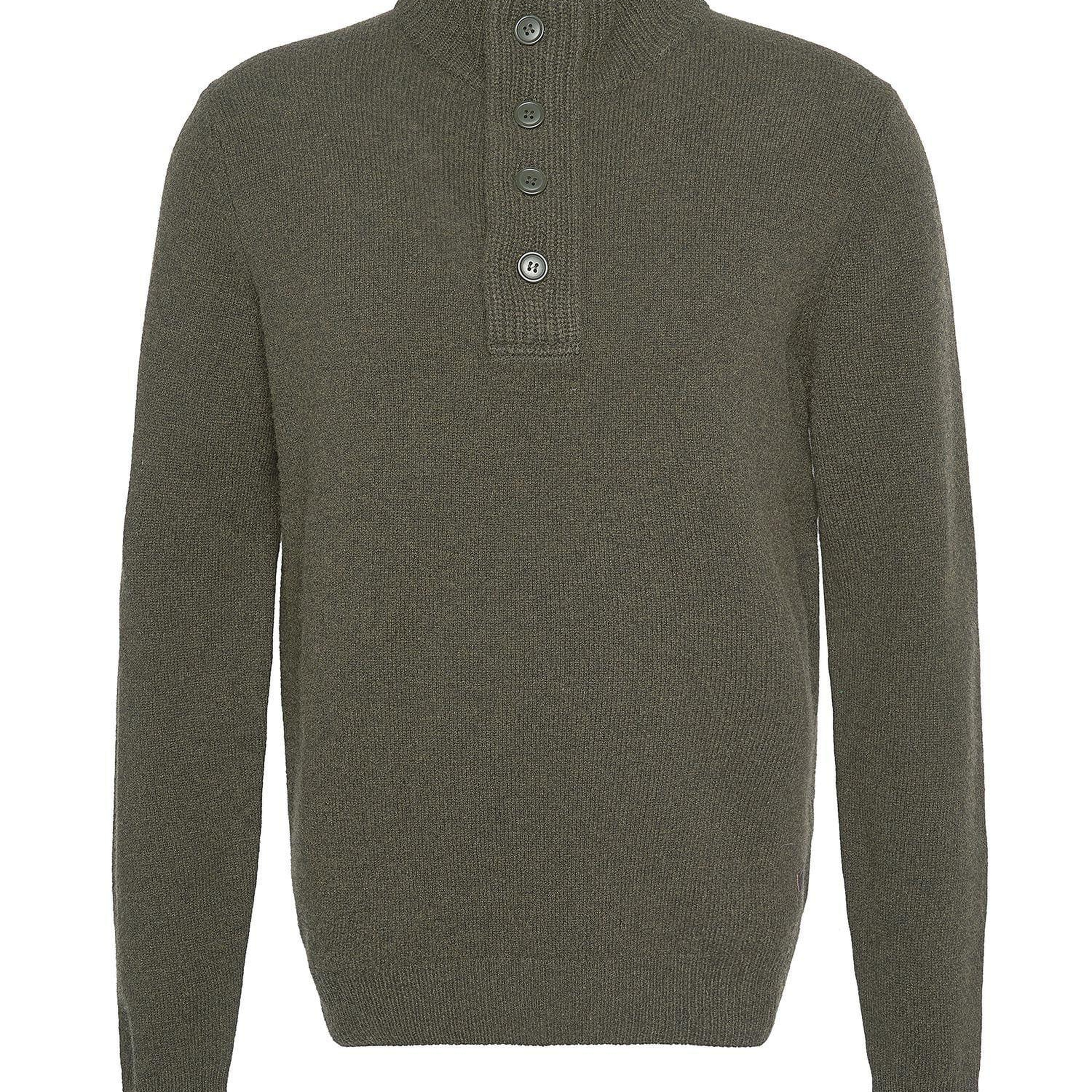 Barbour Patch Half Zip Kazak