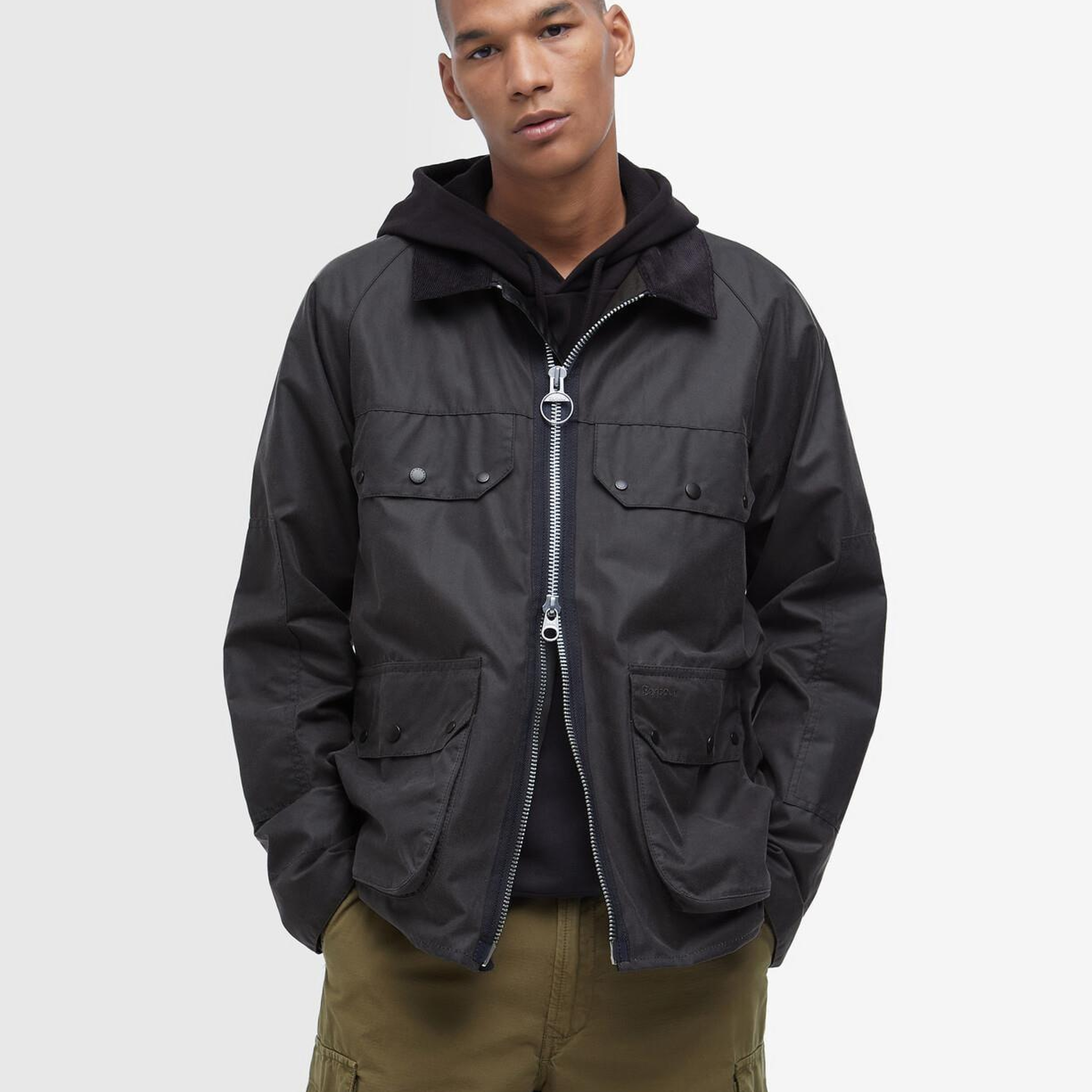 Barbour Re-Engineered Short Bedale Yağlı Ceket