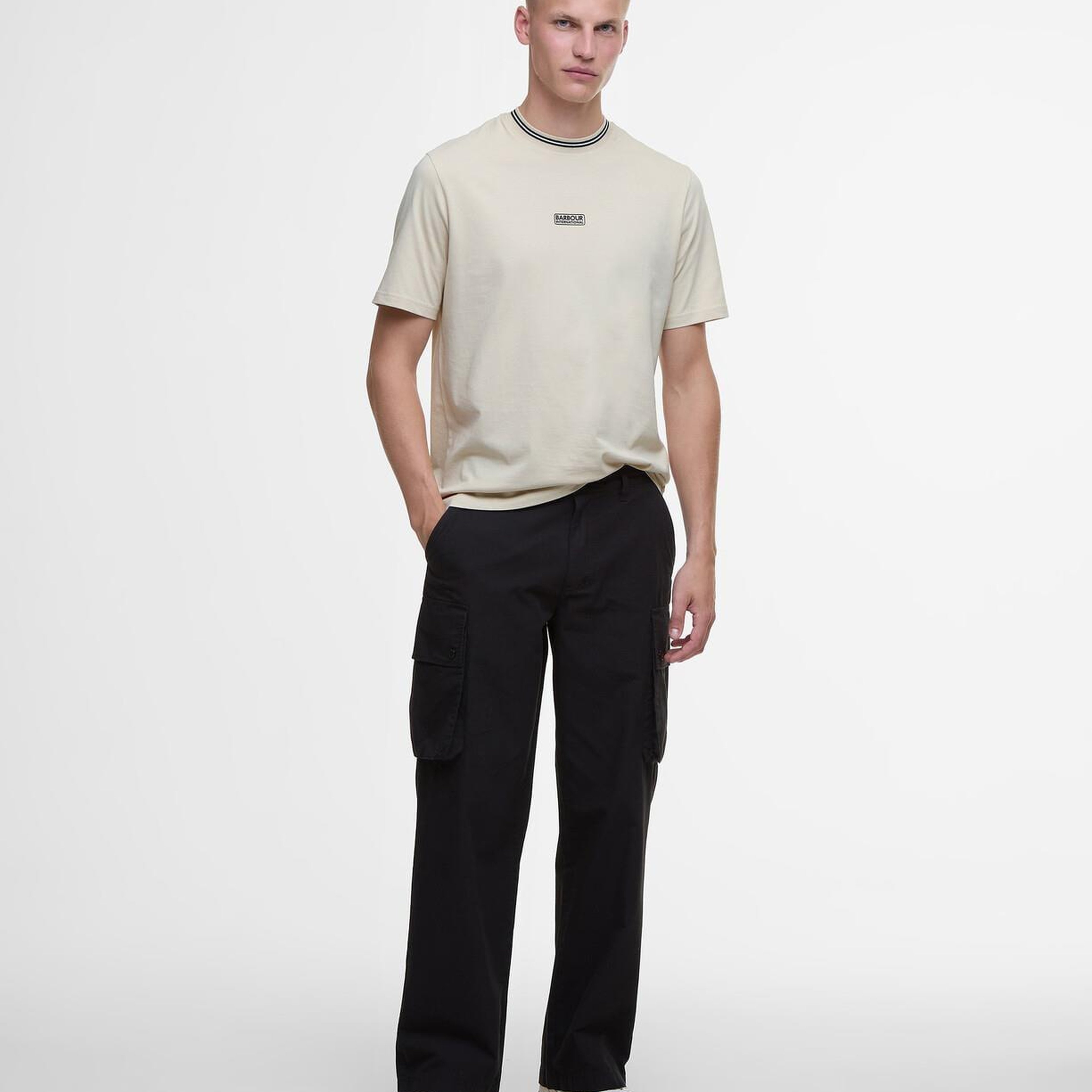 B.Intl Logo Tipped T-Shirt