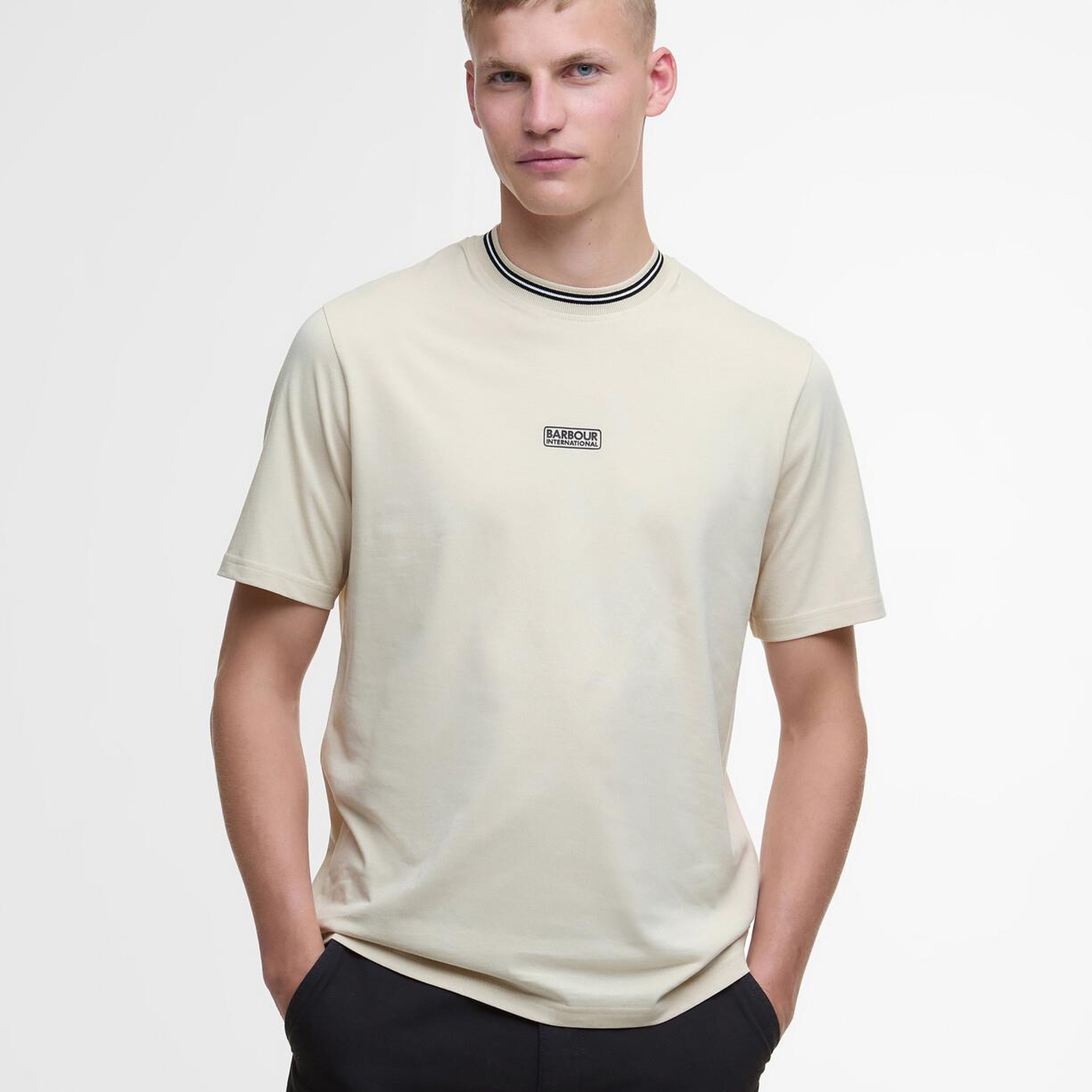 B.Intl Logo Tipped T-Shirt