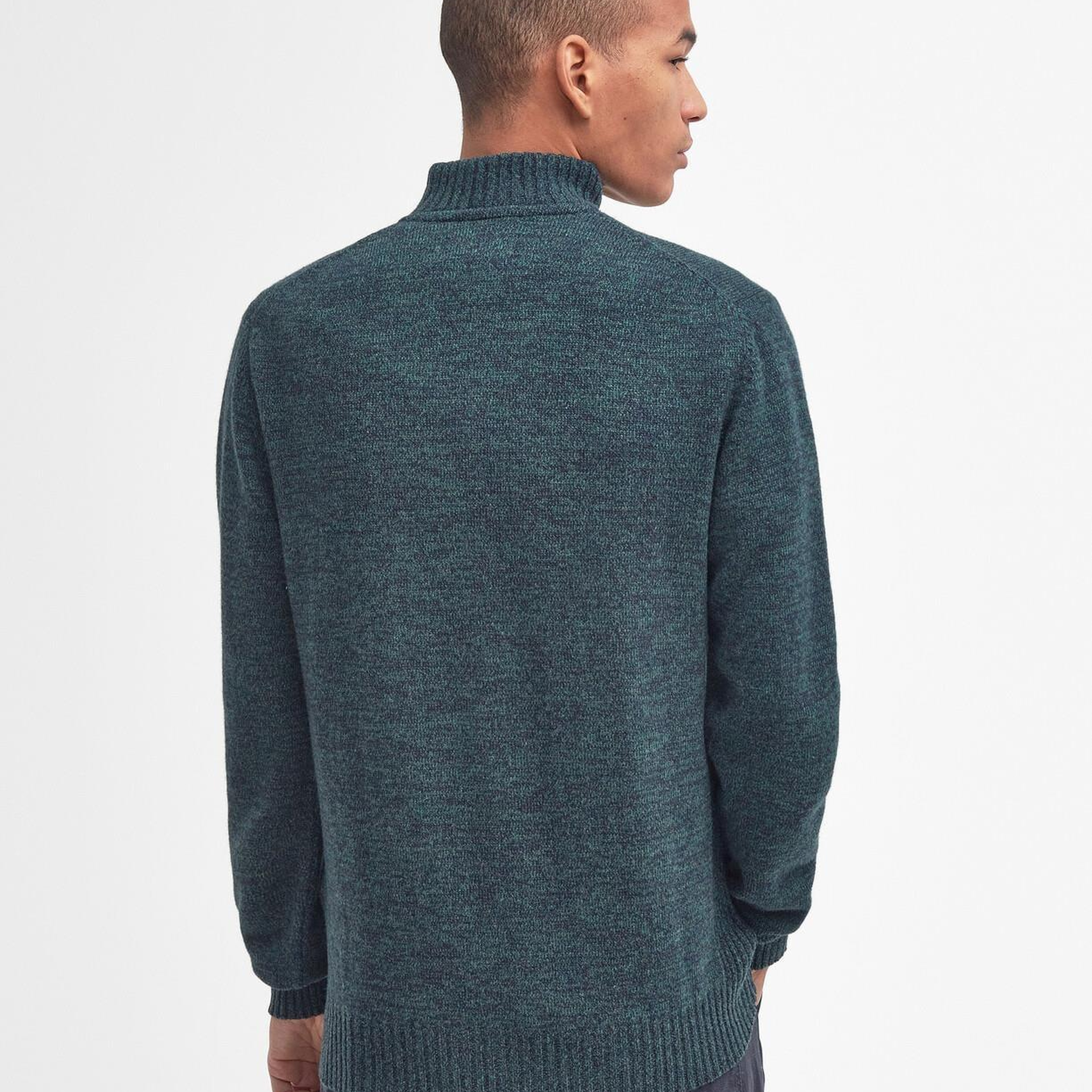 Barbour Essential Lambswool Half Zip Kazak