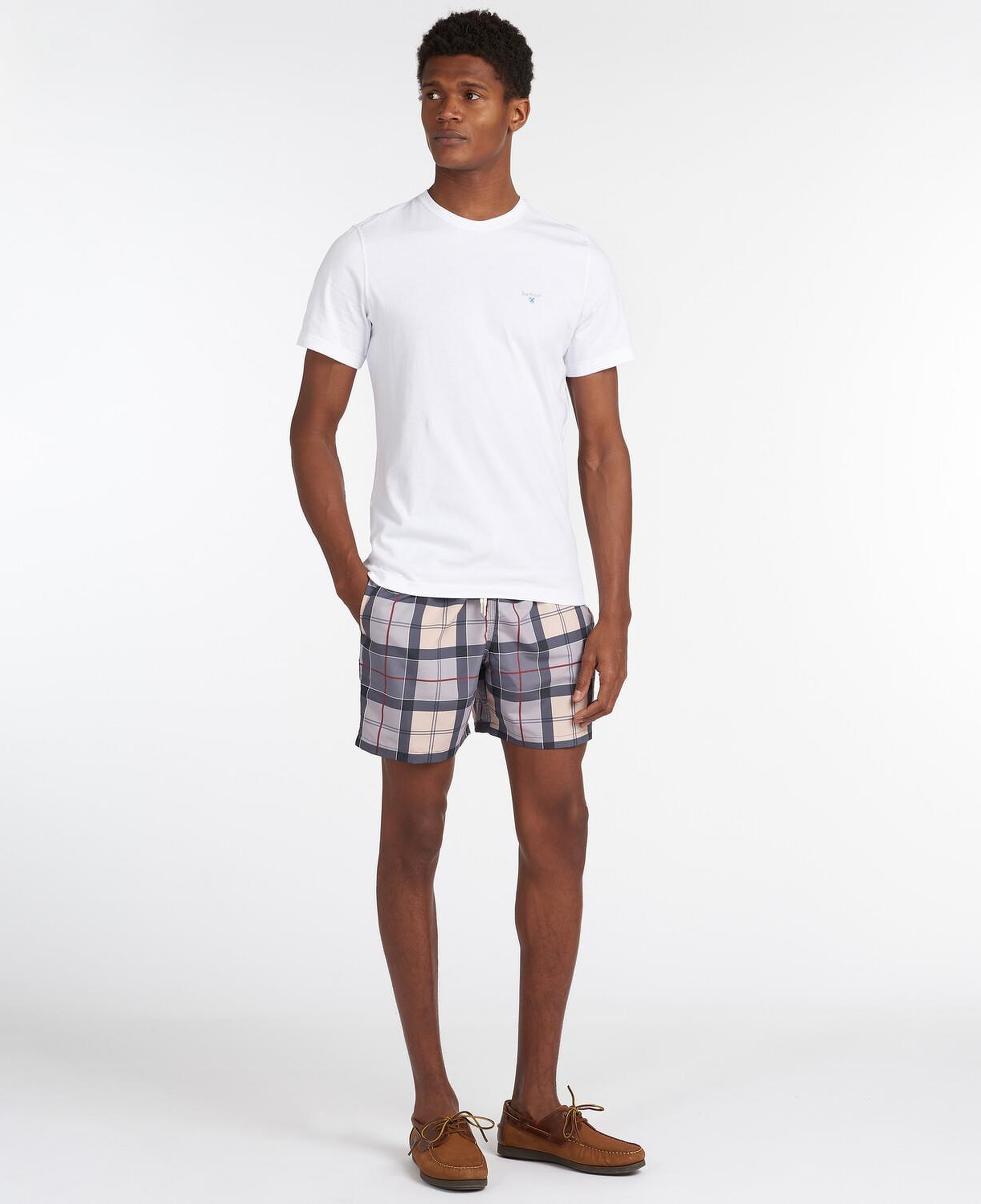 Barbour Tartan Sports T-Shirt