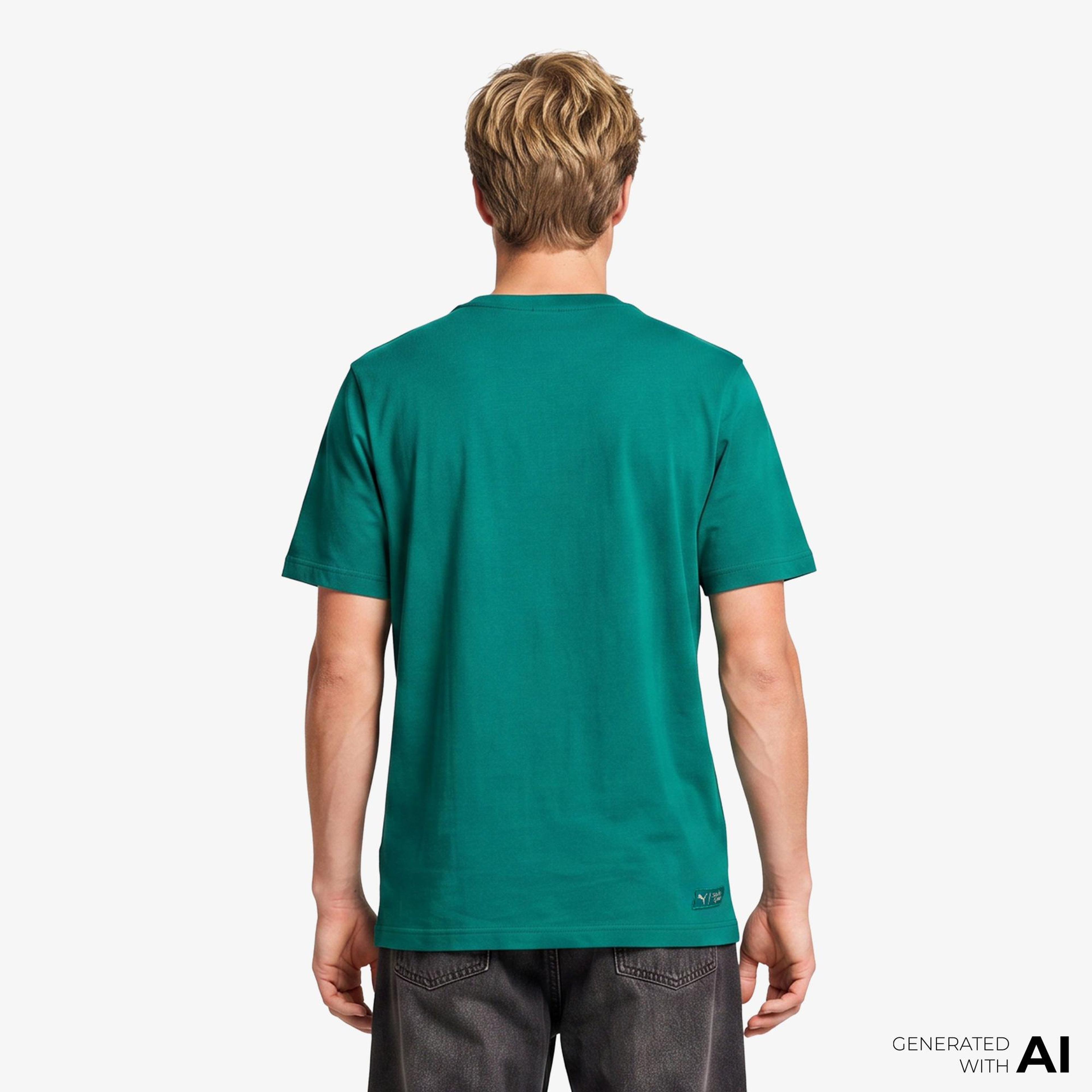 Puma X Squid Game Erkek Yeşil T-Shirt