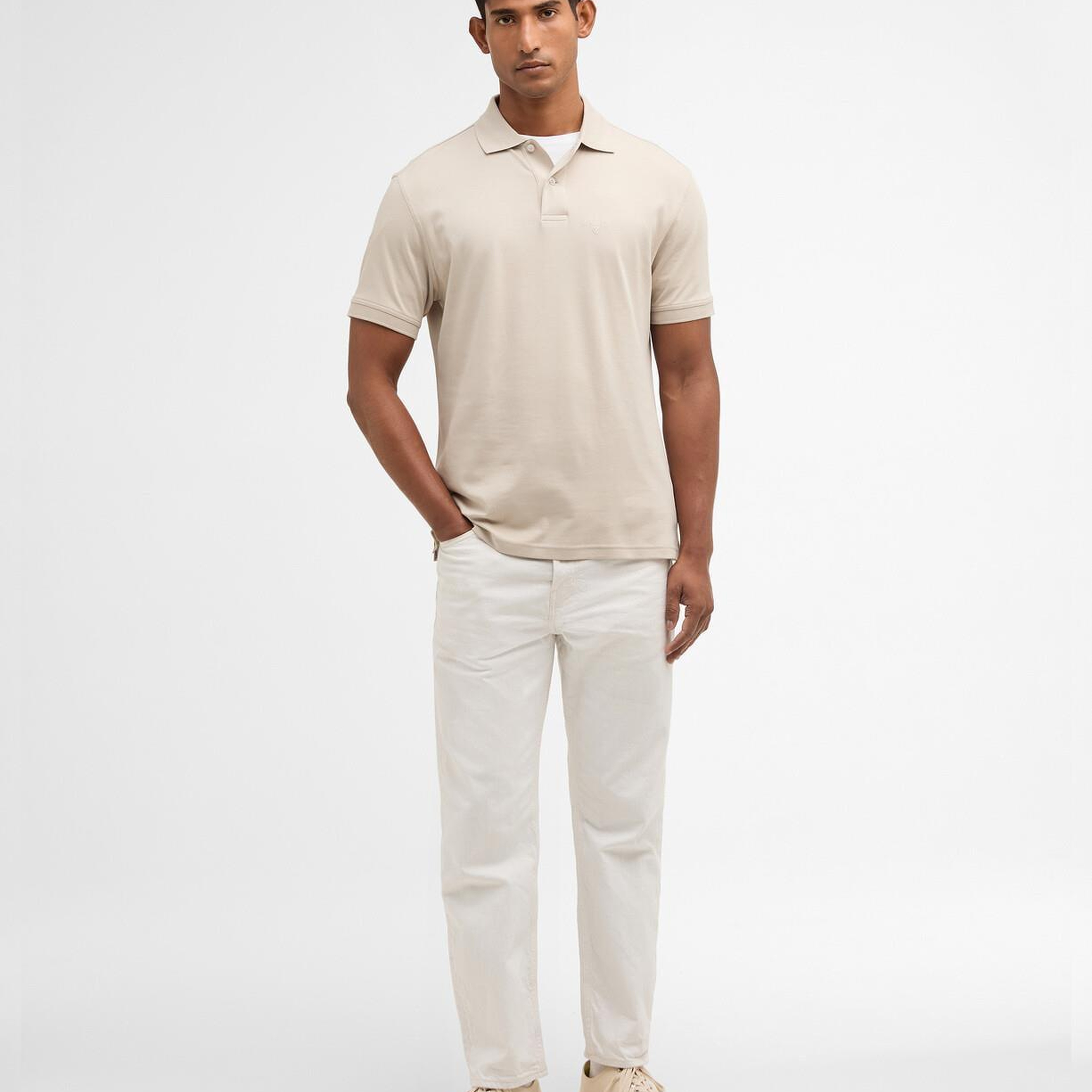 Barbour Hylton Interlock Tailored Fit Polo Yaka