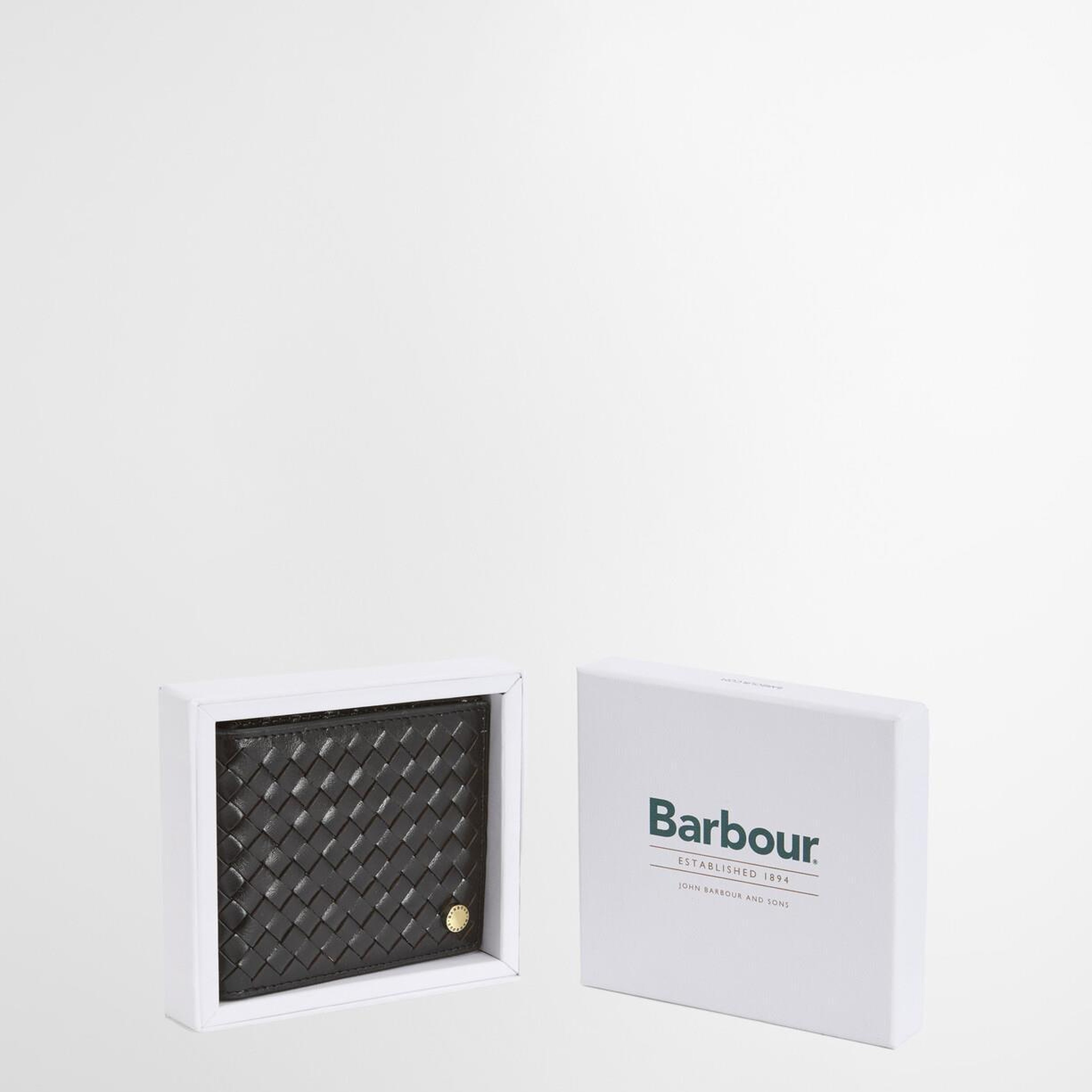 Barbour Farne Woven Deri Cüzdan