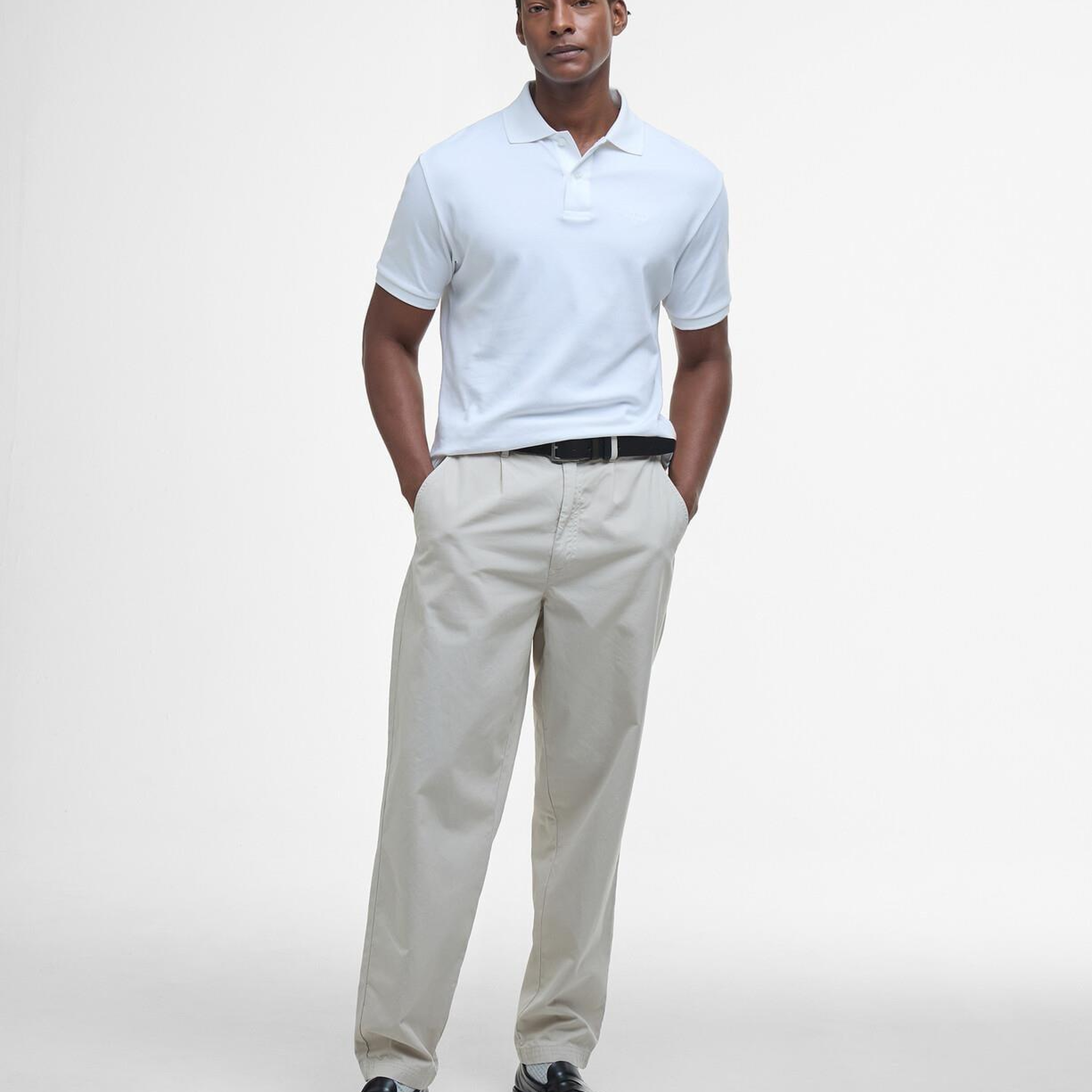 Barbour Hylton Interlock Tailored Fit Polo Yaka