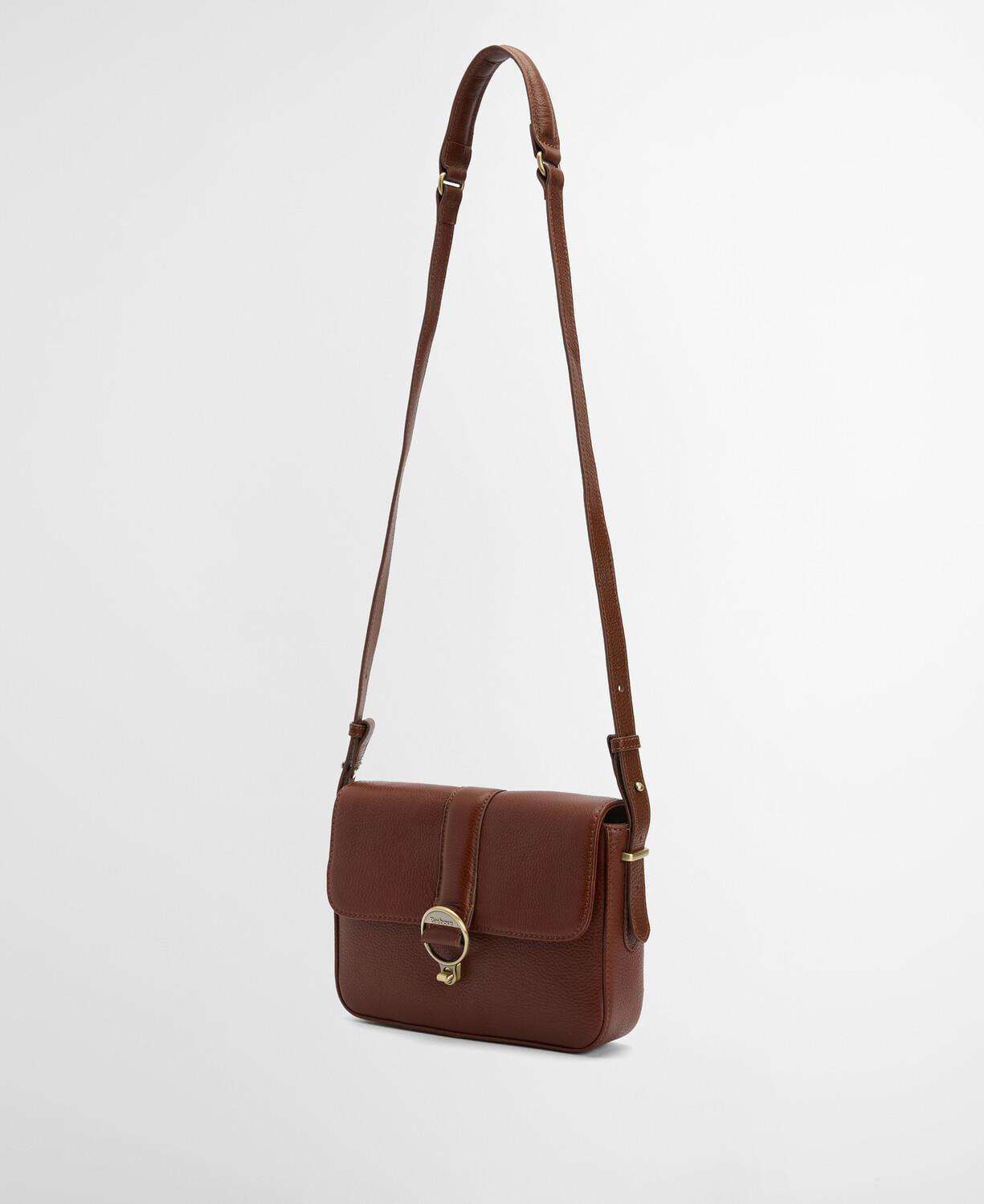 Barbour Rosa Deri Çapraz Çanta