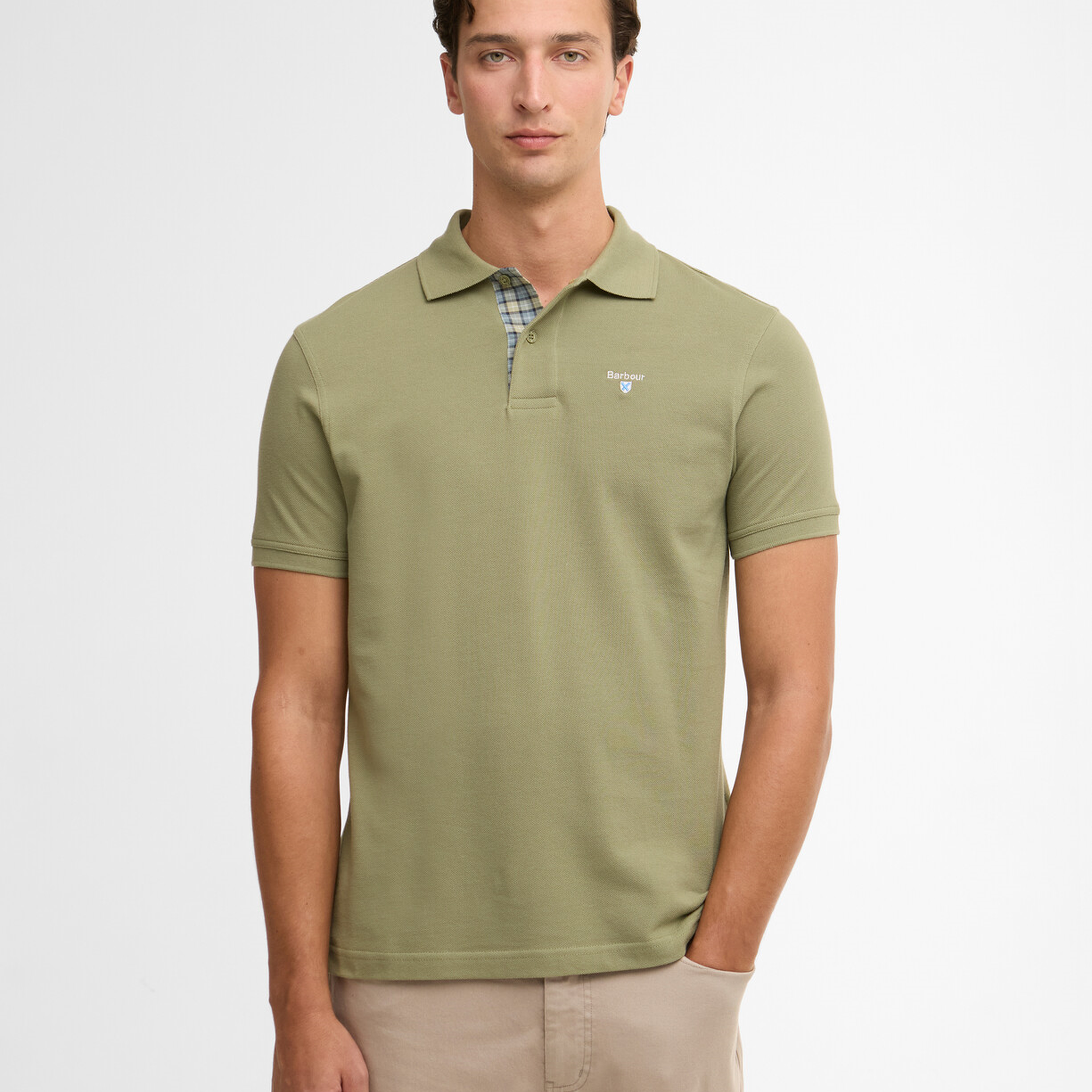 Barbour Tartan Pique Polo Yaka