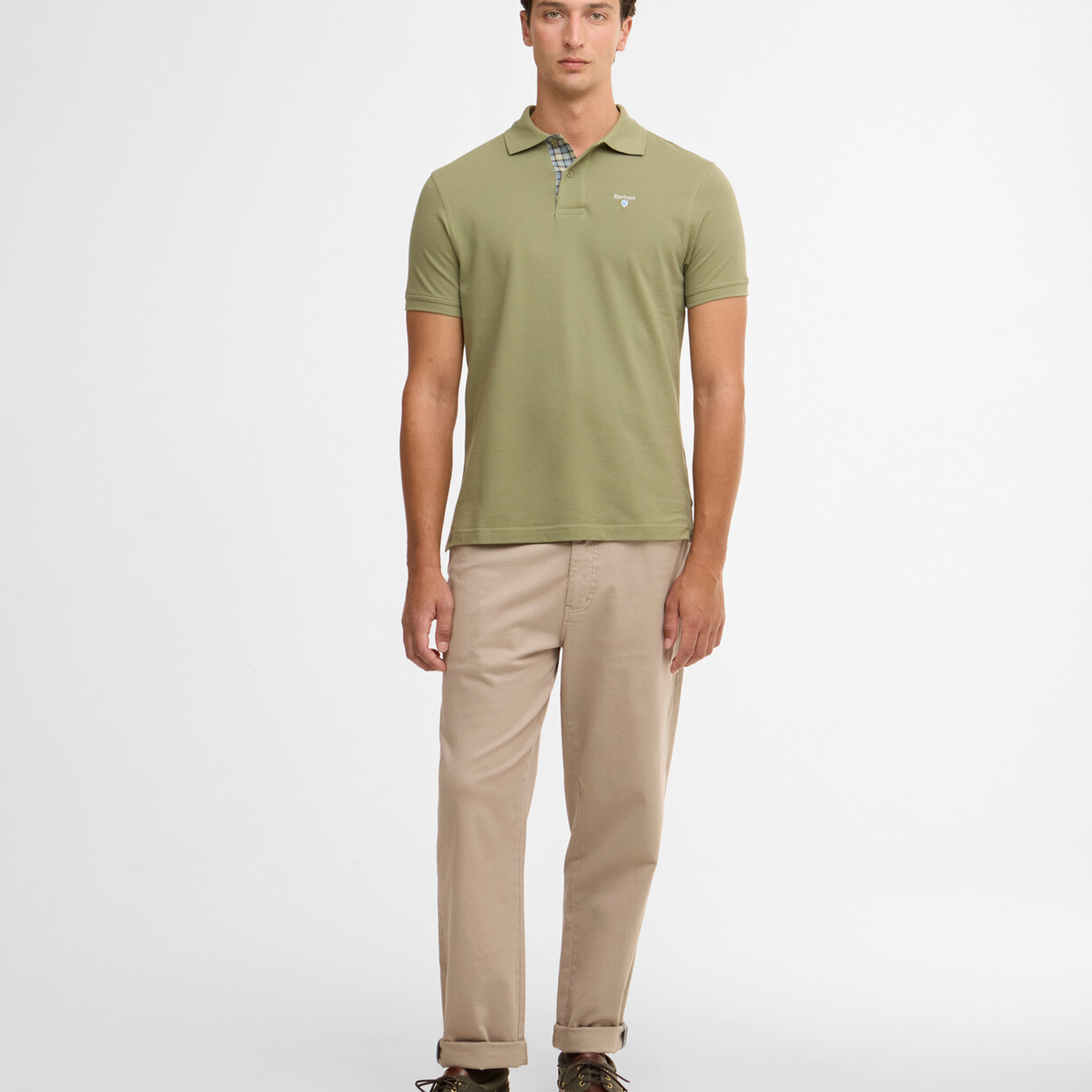 Barbour Tartan Pique Polo Yaka