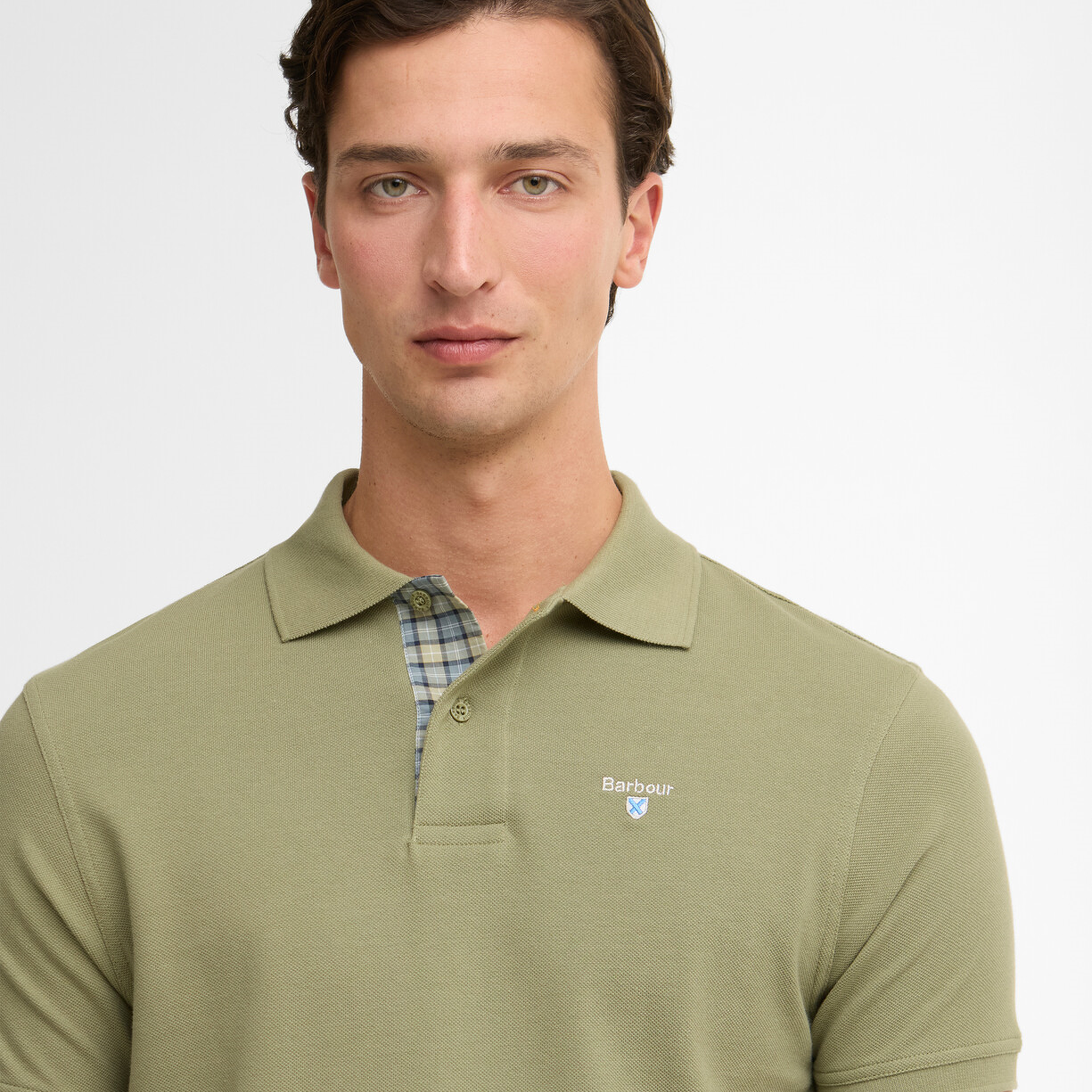 Barbour Tartan Pique Polo Yaka