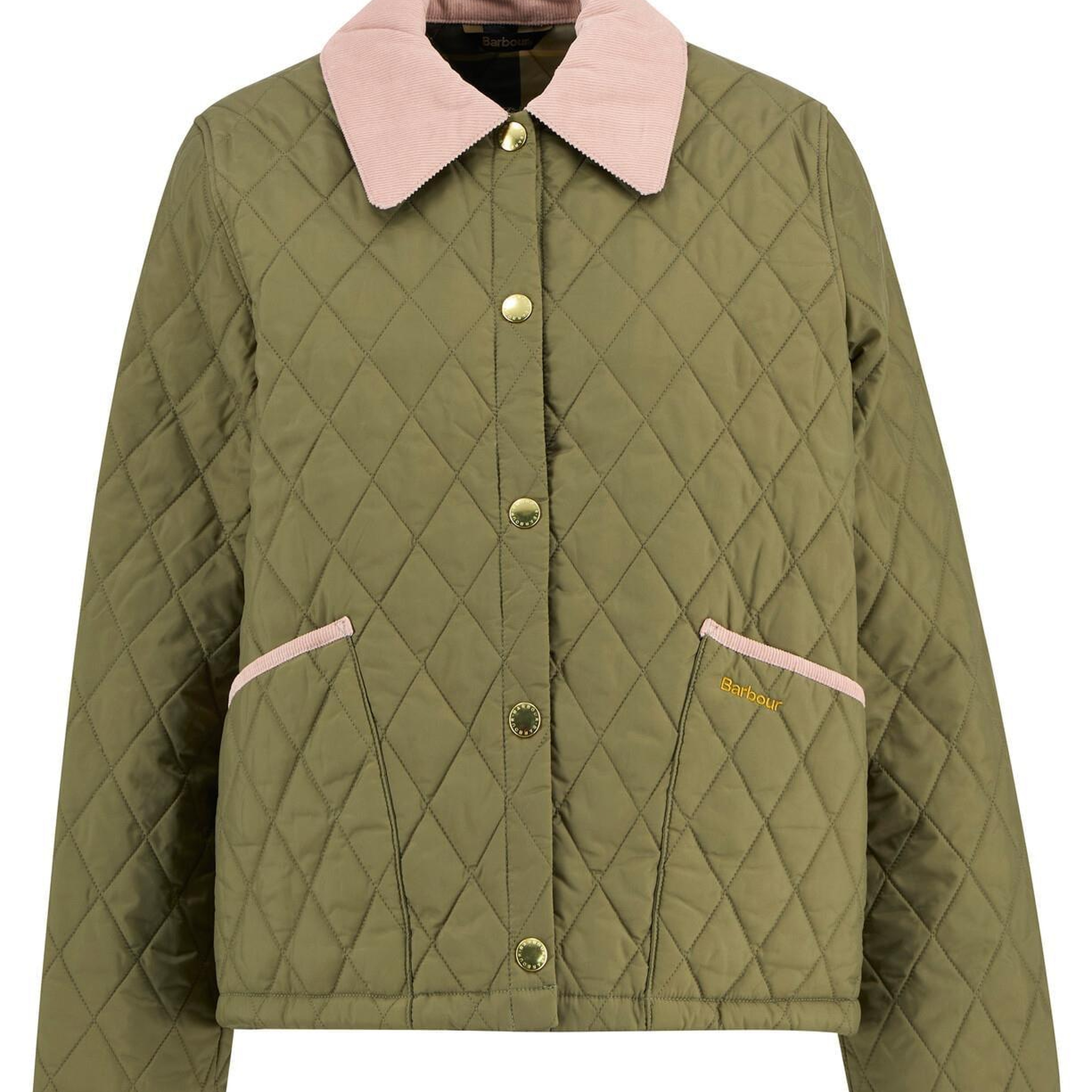 Barbour Icons Cropped Liddesdale Kapitone Ceket