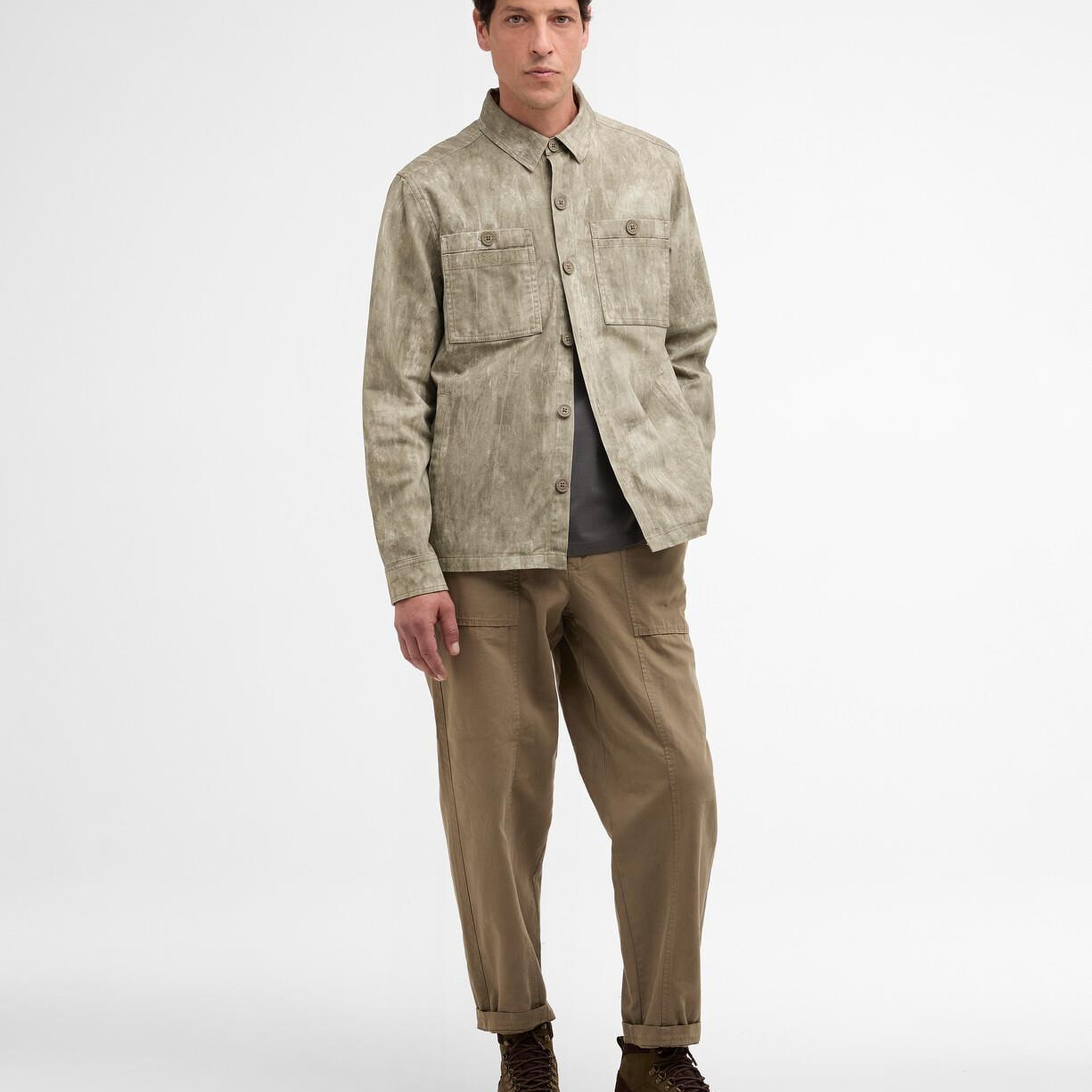 Barbour Ross Printed Dış Gömlek