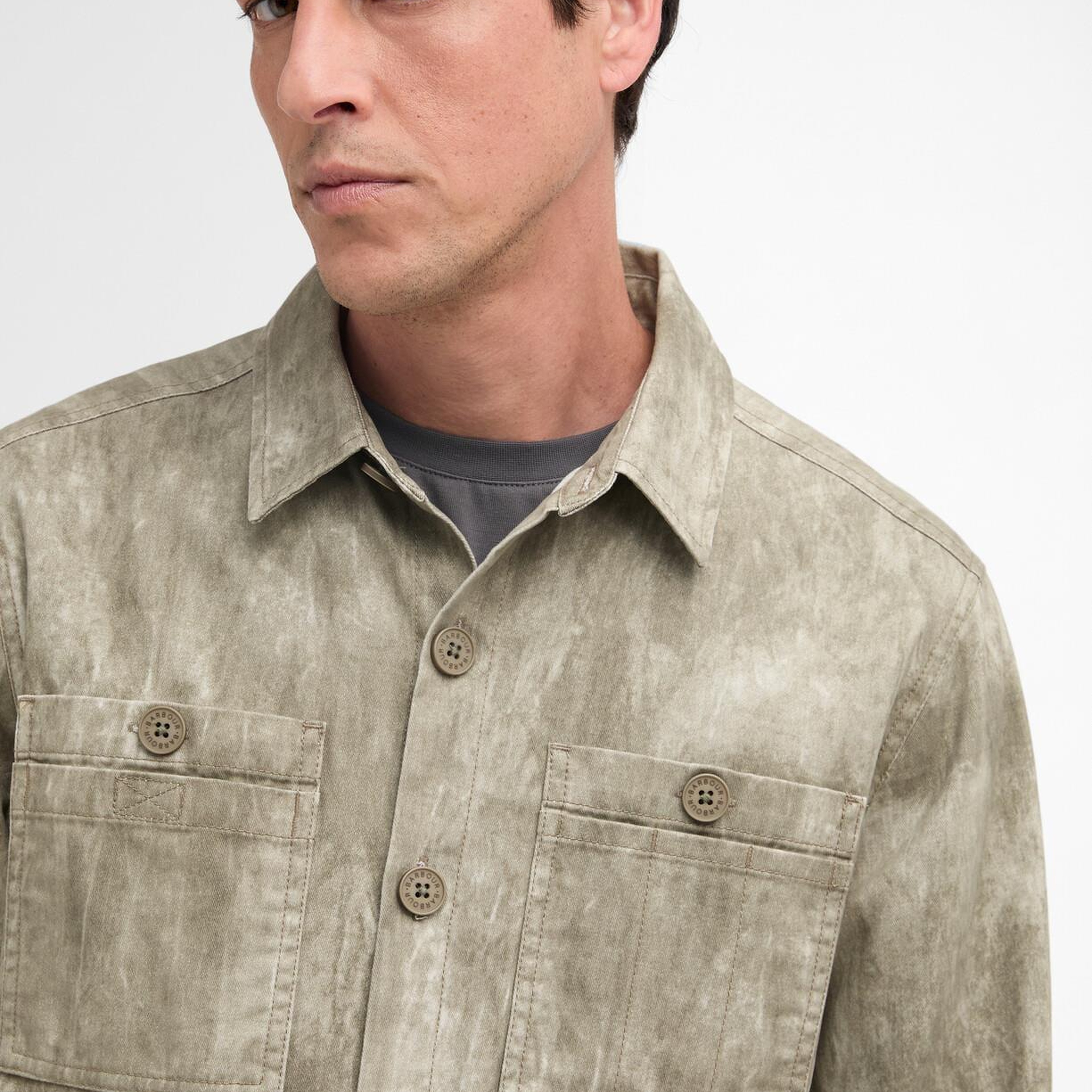 Barbour Ross Printed Dış Gömlek