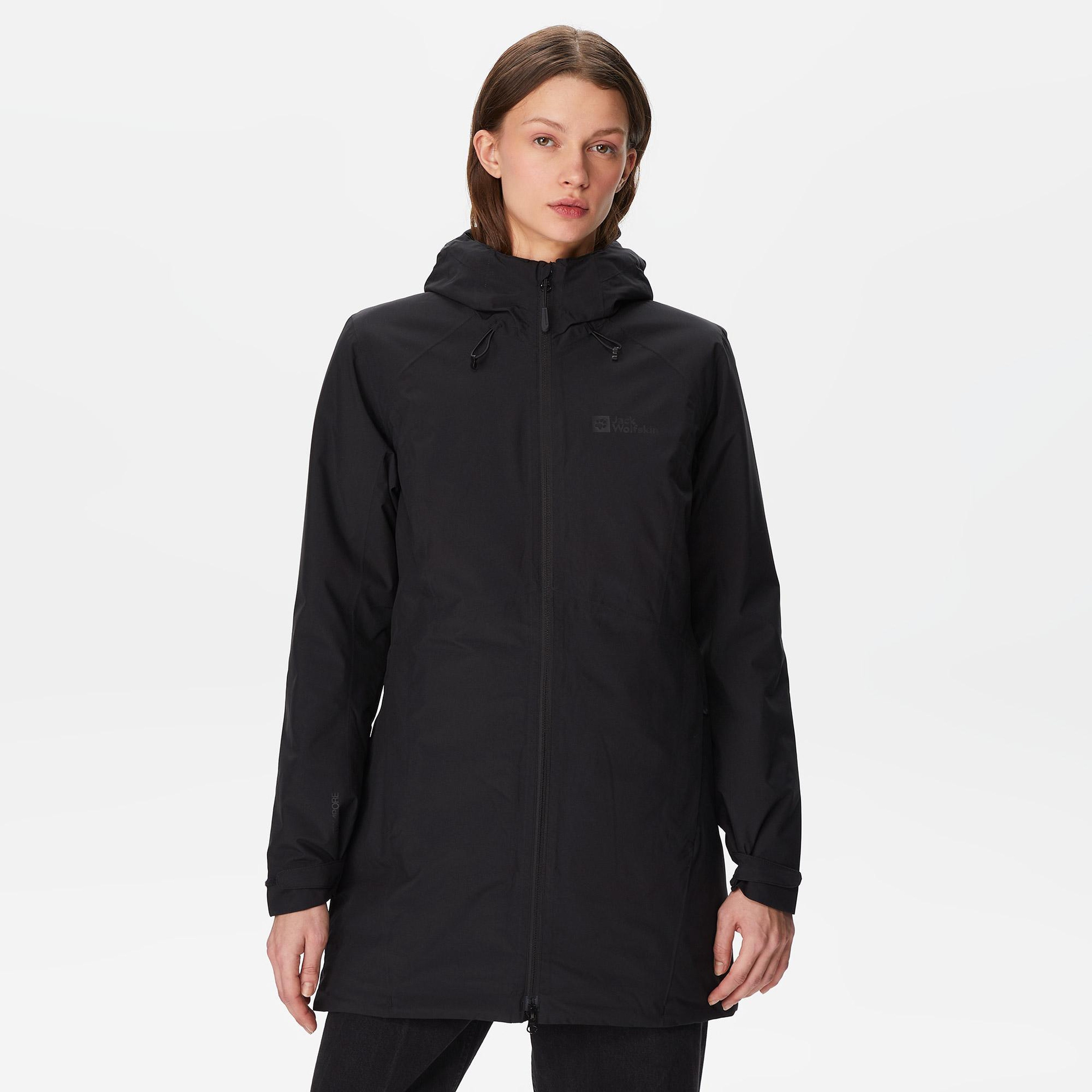 Jack Wolfskin Heidelstein Ins Kadın Siyah Mont