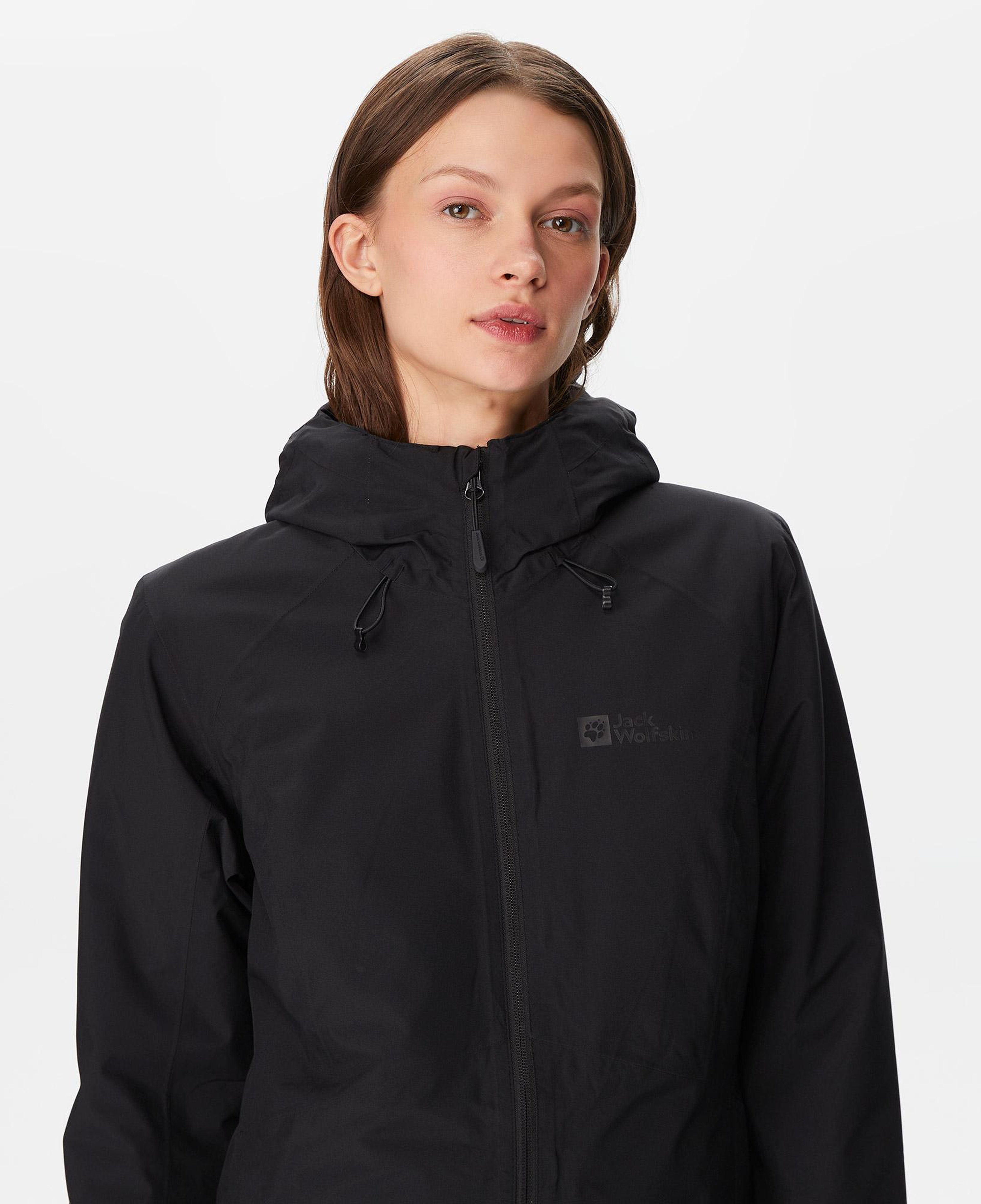 Jack Wolfskin Heidelstein Ins Kadın Siyah Mont