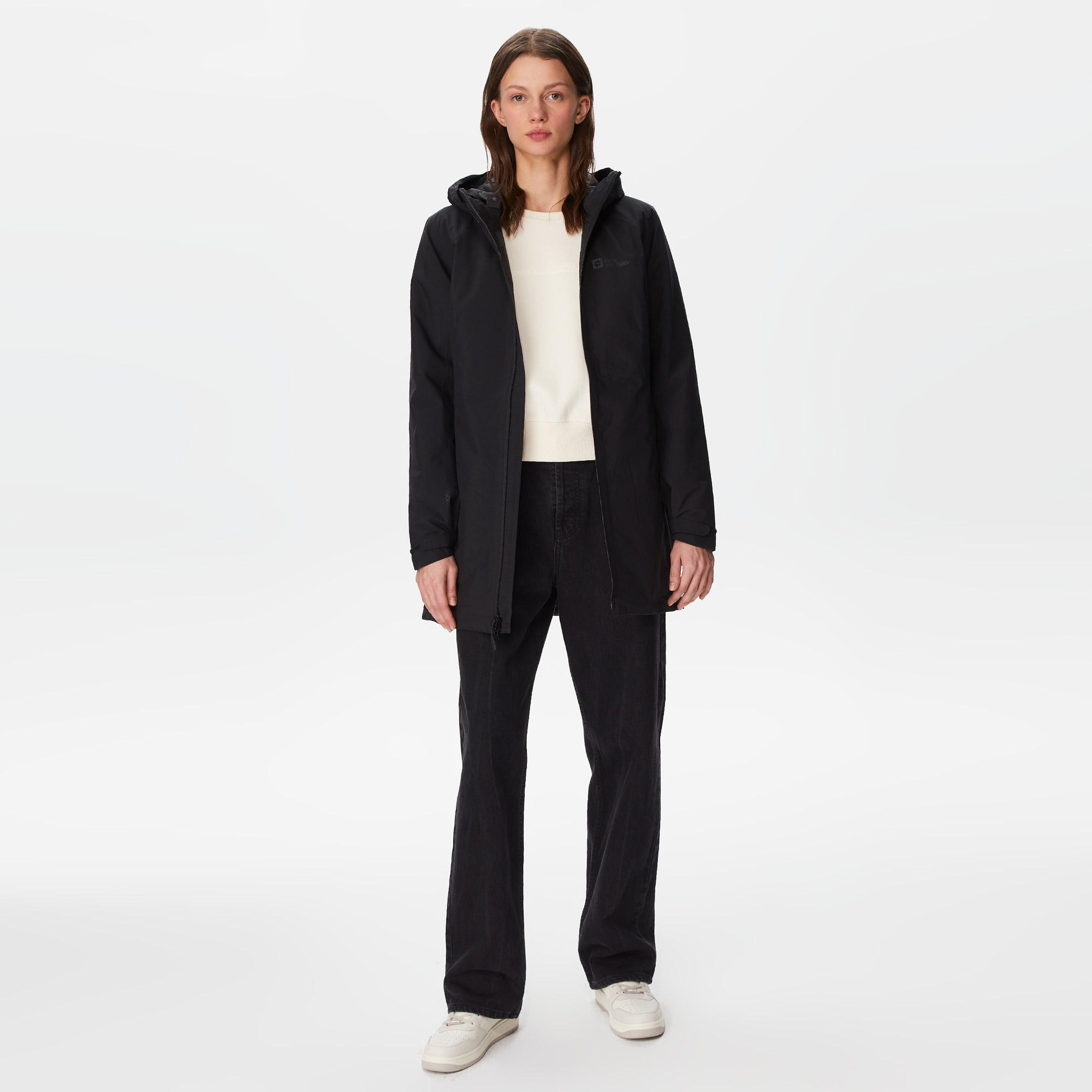 Jack Wolfskin Heidelstein Ins Kadın Siyah Mont