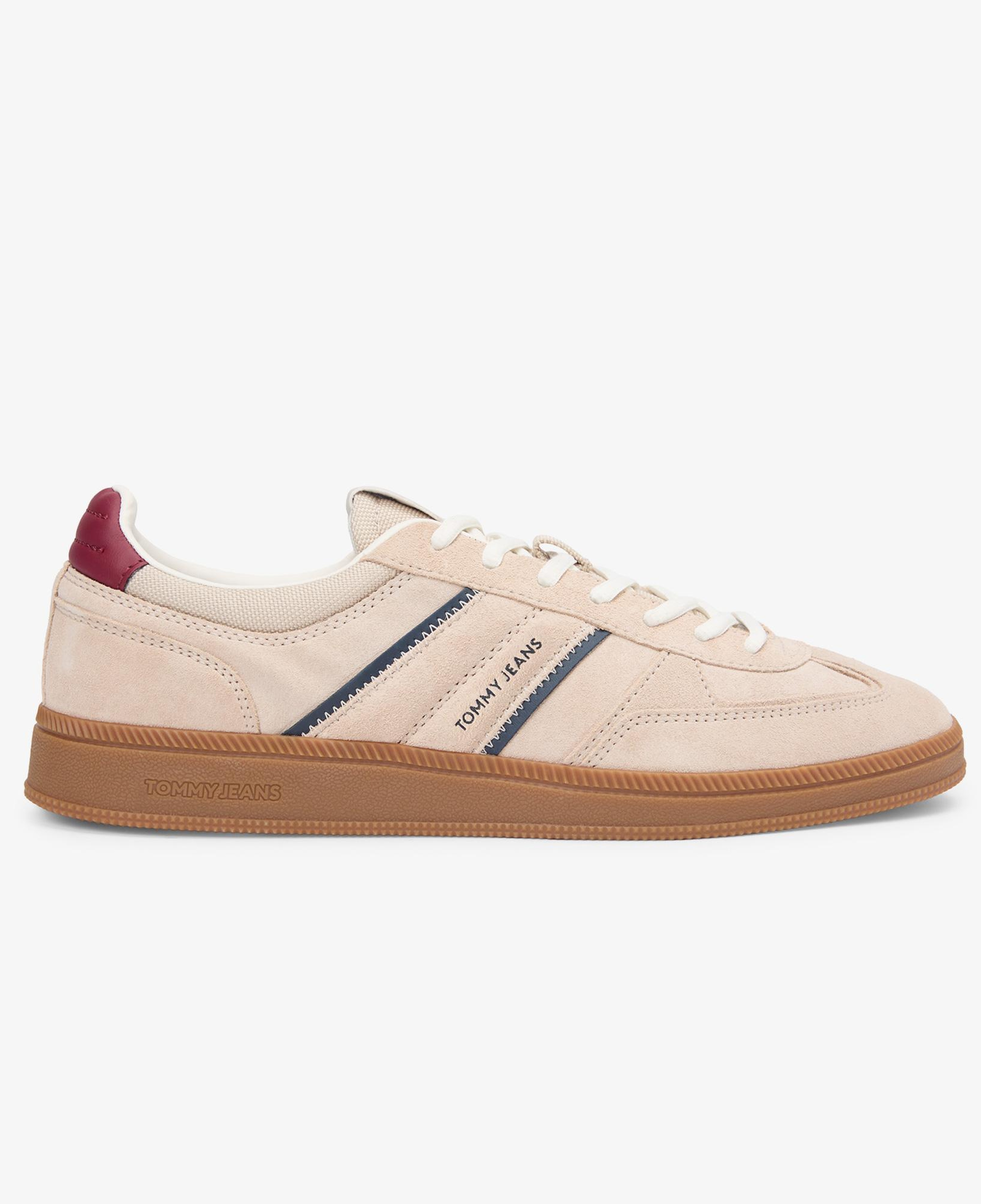 Tommy Hilfiger The Greenwich Edge Suede Erkek Bej Spor Ayakkabı