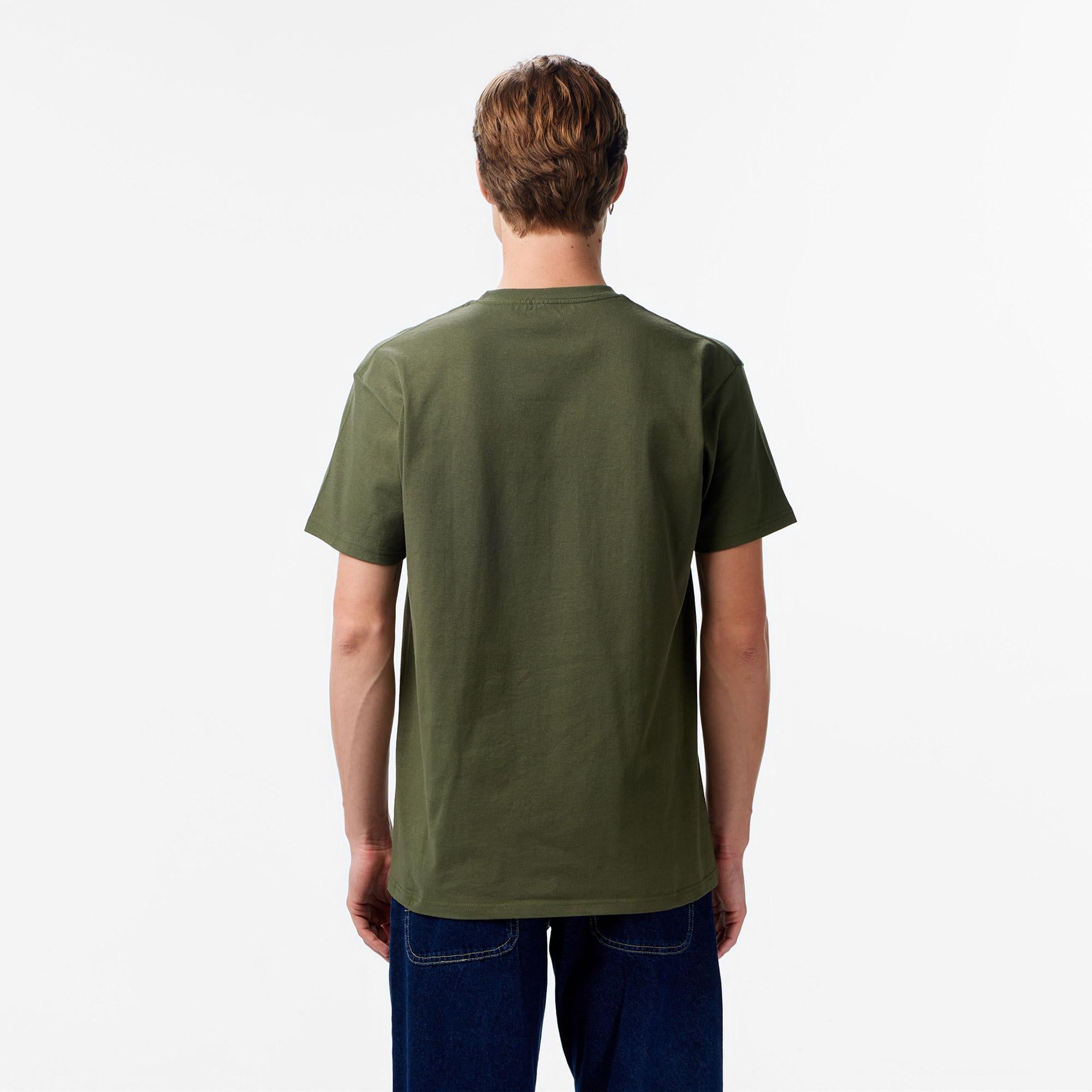 Huf Outline Erkek Gri T-Shirt