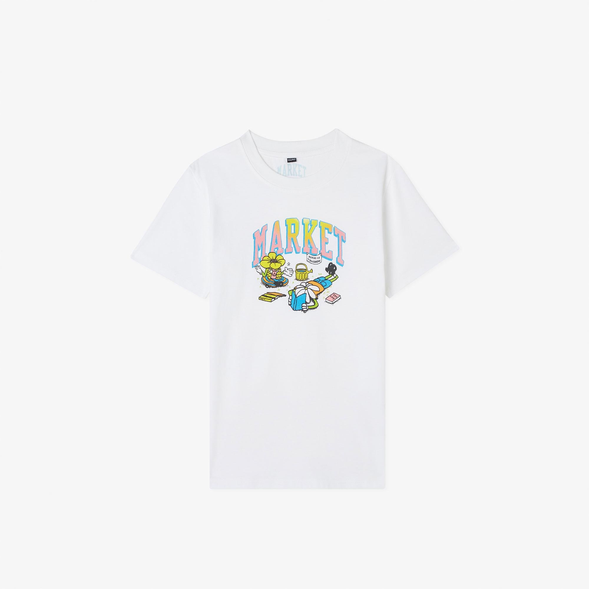 Market Seeds Of Tomorrow Çocuk Beyaz T-Shirt