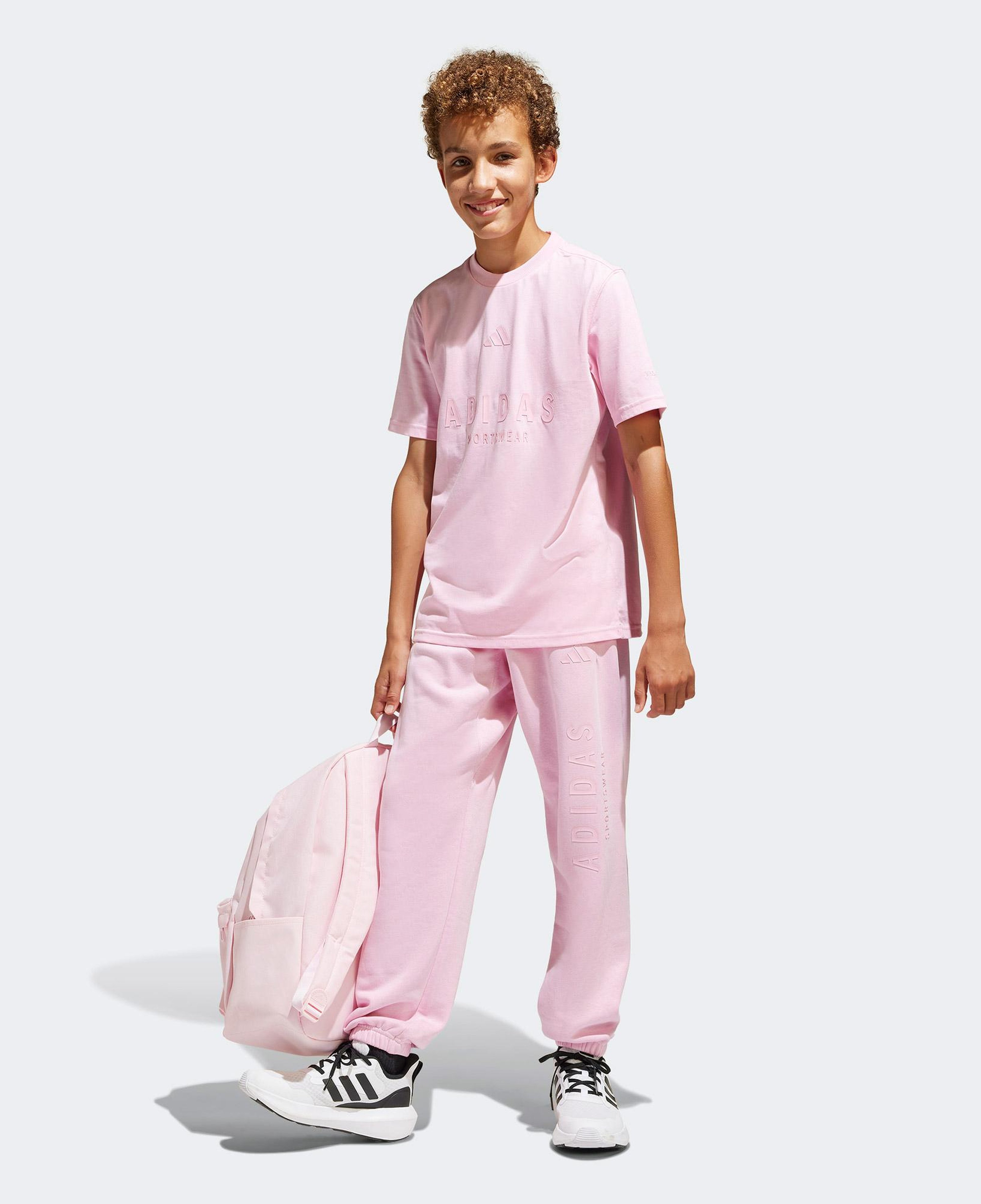 adidas All Season Gfx Çocuk Pembe Eşofman Altı