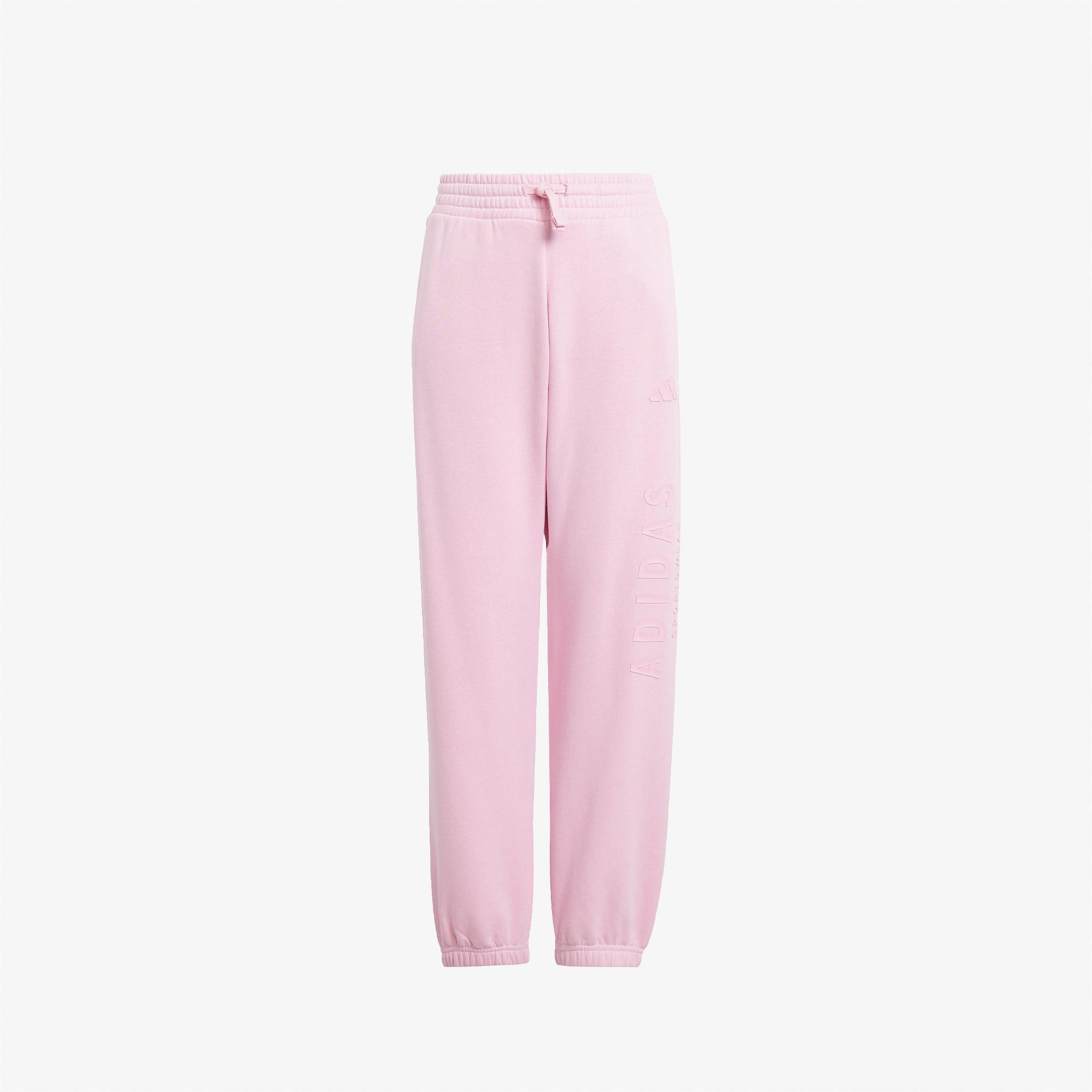 adidas All Season Gfx Çocuk Pembe Eşofman Altı