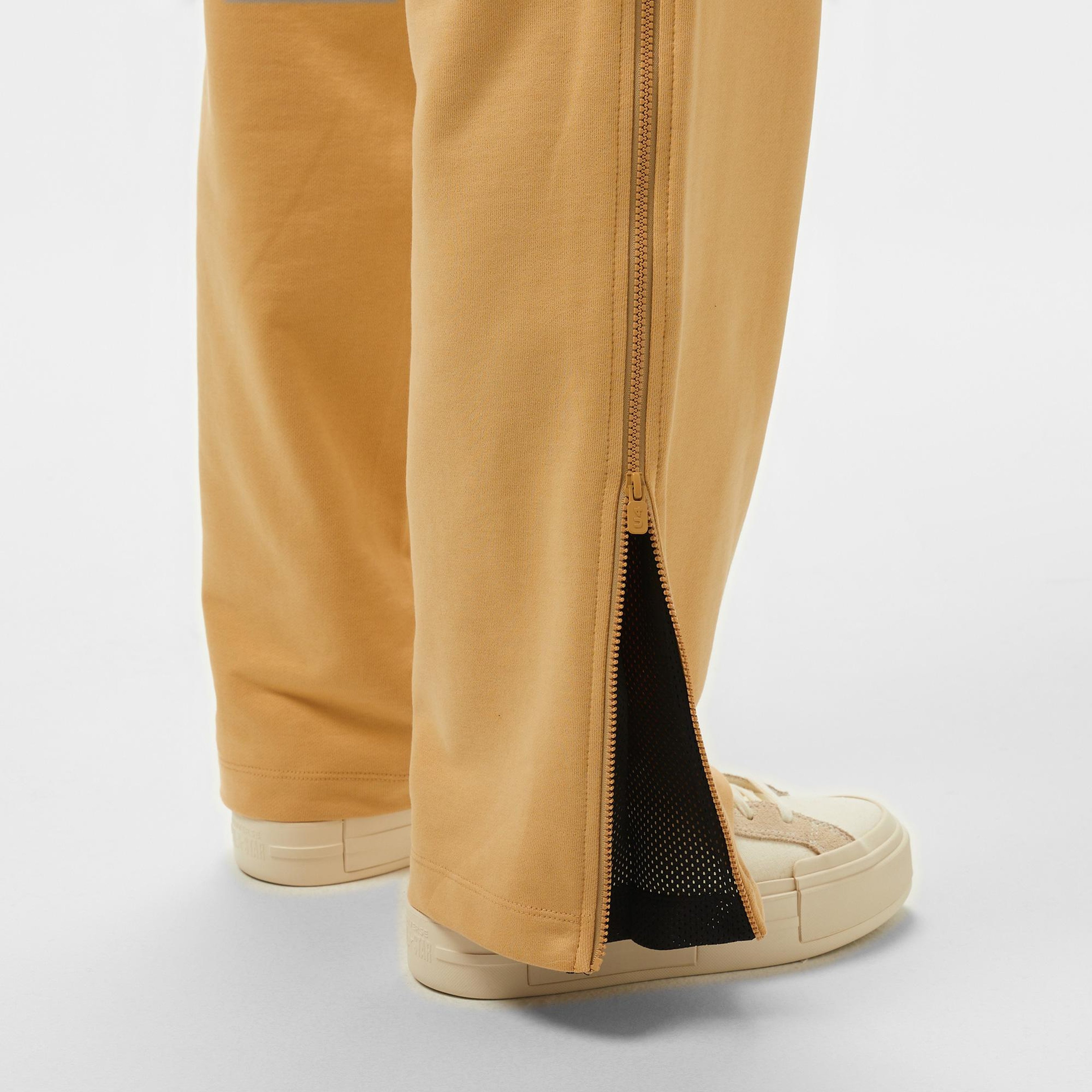 UNITED4 Oversize Zip Kadın Krem Eşofman Altı